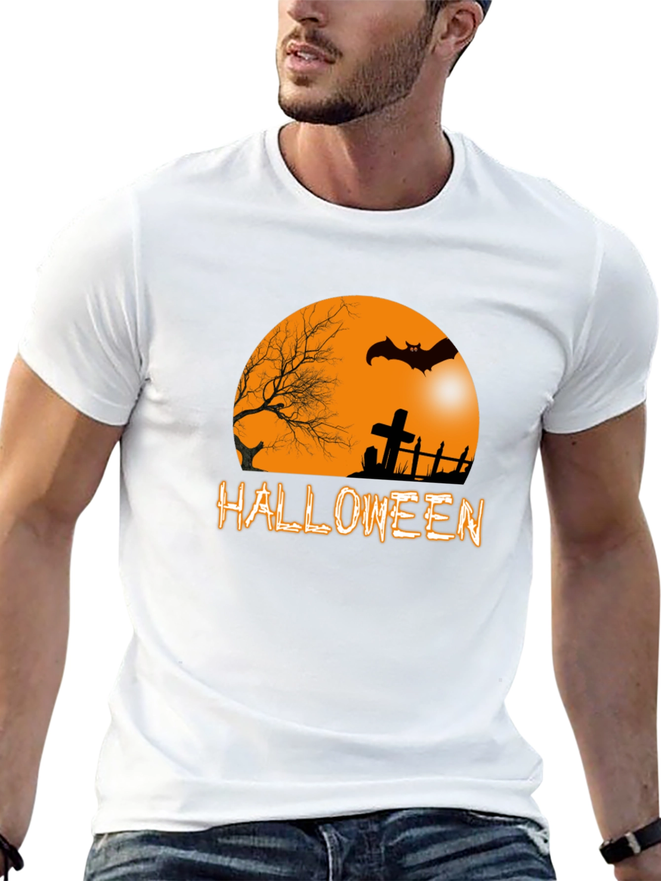 Halloween Graphic T-Shirt - Spooky Season Tee