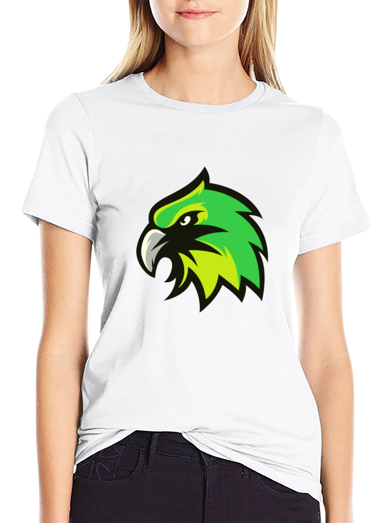 Eagle Graphic Tee - Stylish Mens Black T-Shirt