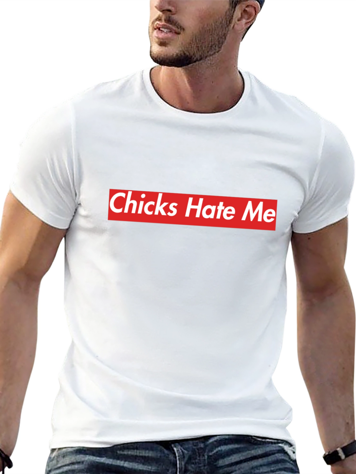 Chicks Hate Me Black Tee - Bold Statement Style