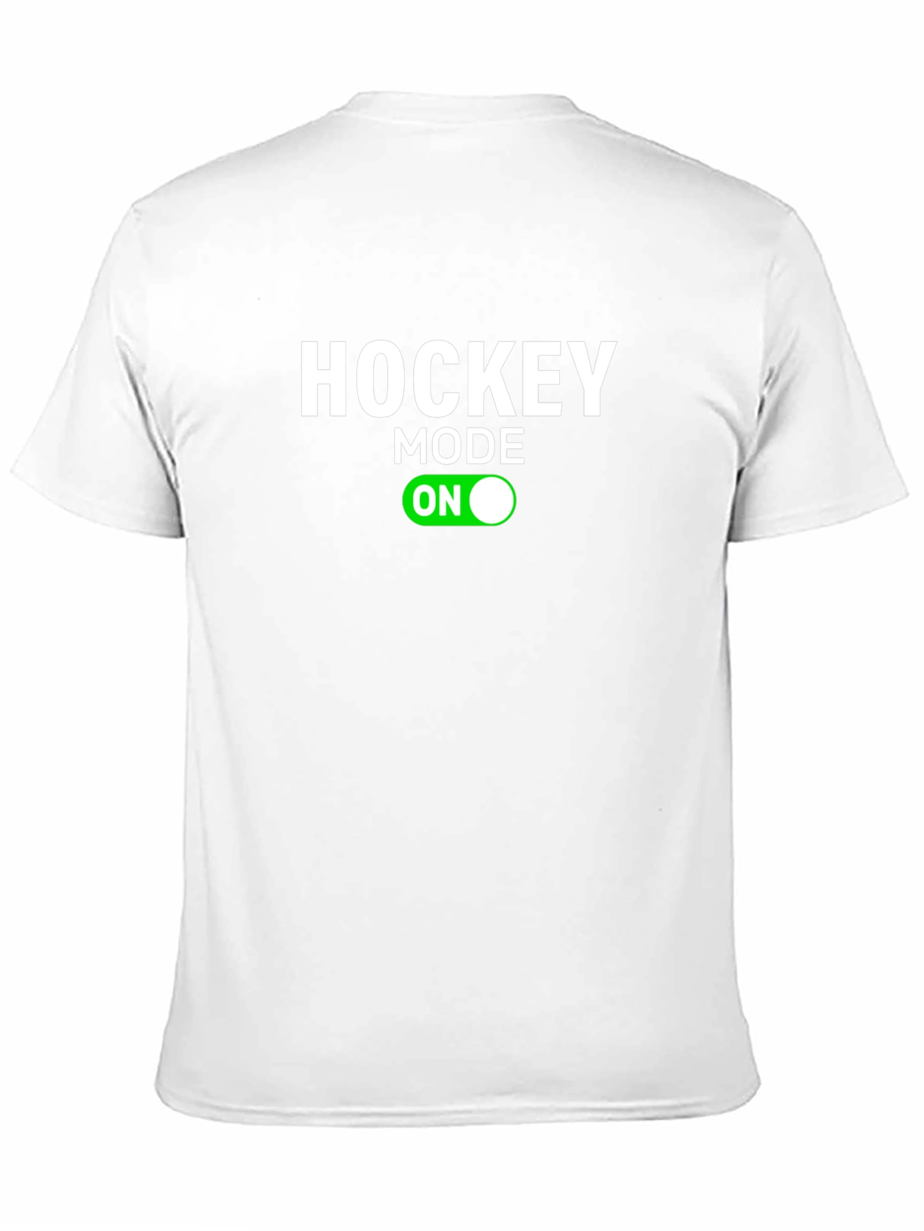 Hockey Mode ON Black T-Shirt