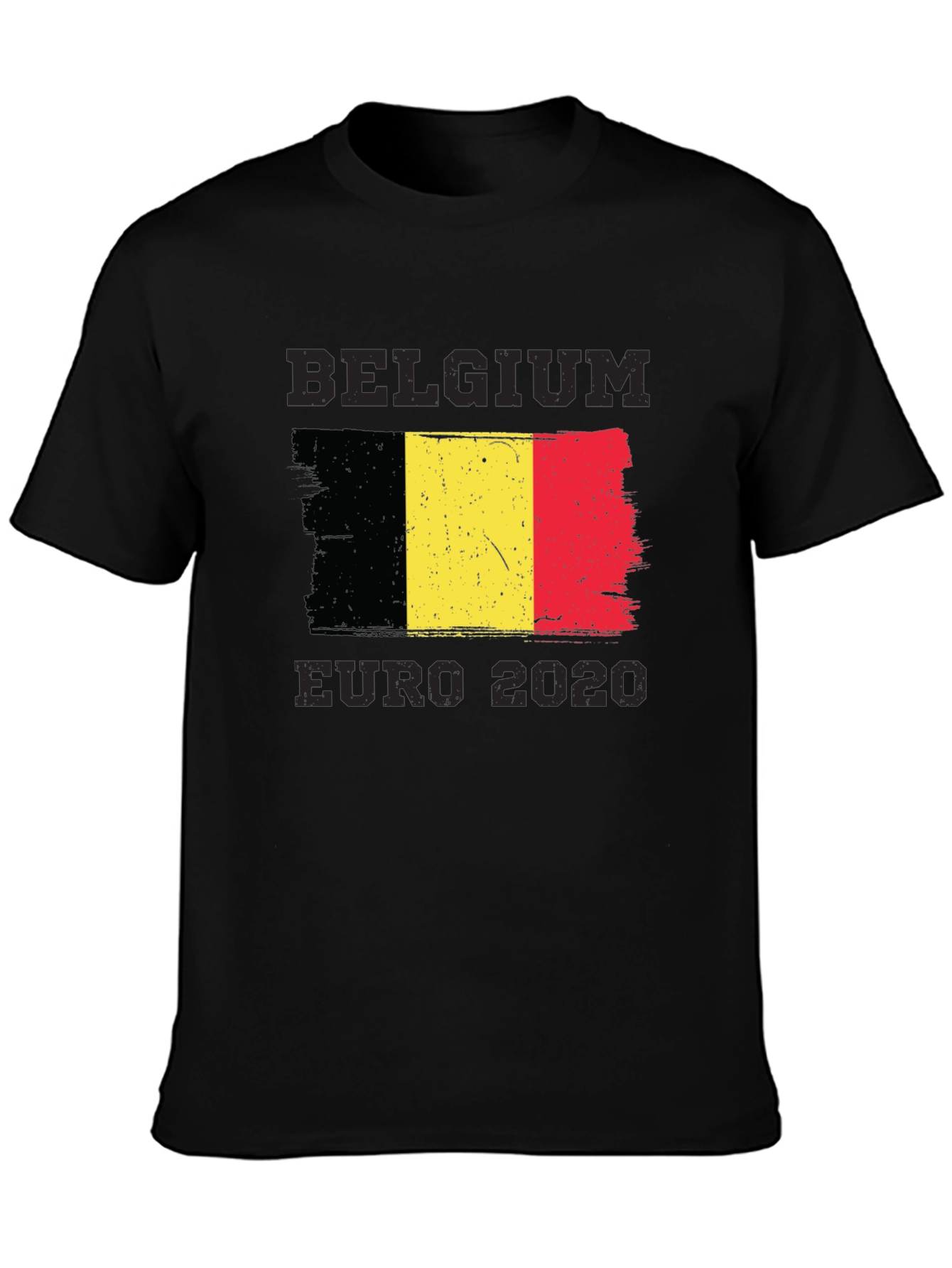 Belgium Euro 2020 Flag T-Shirt