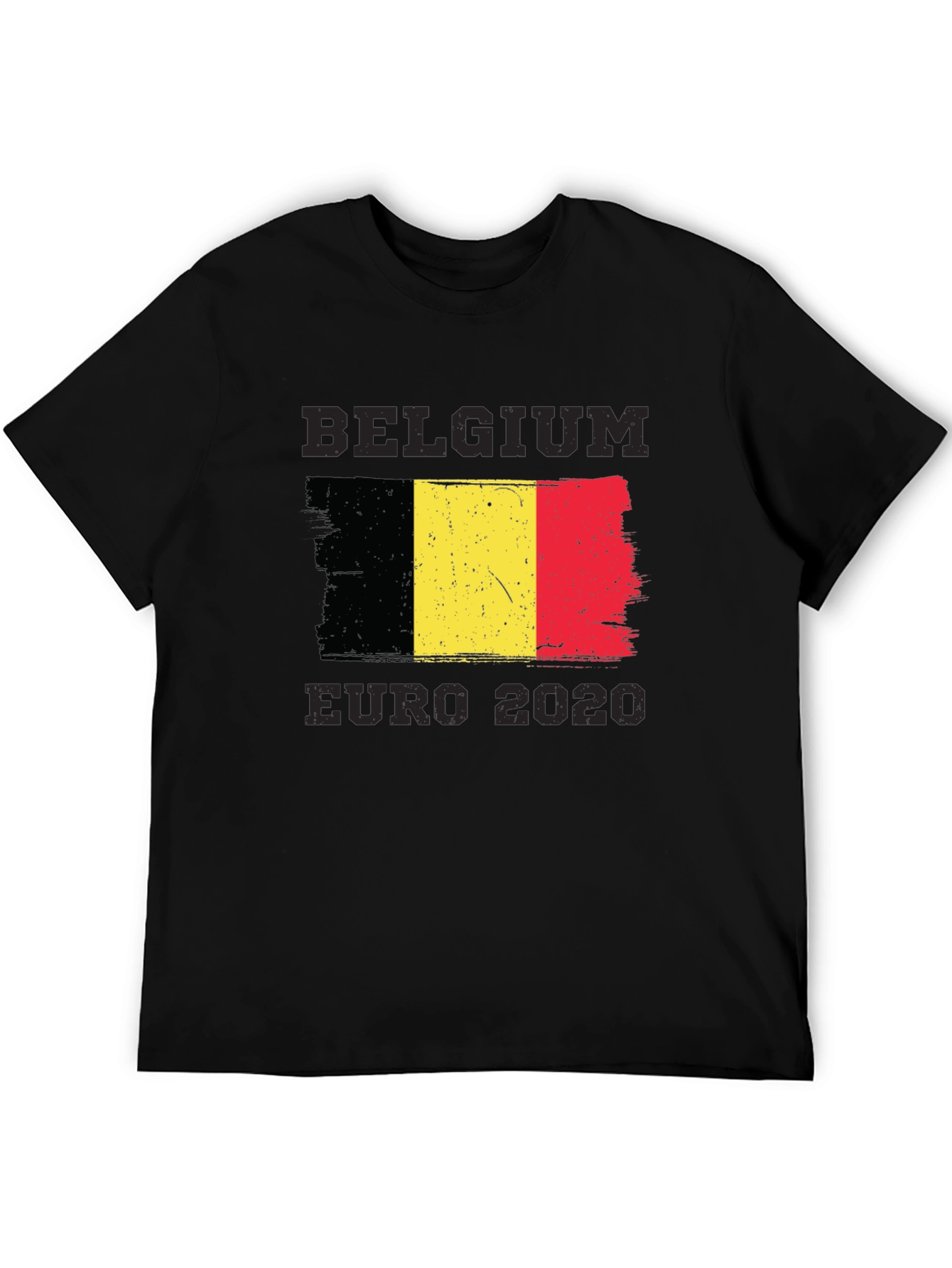 Belgium Euro 2020 Flag T-Shirt