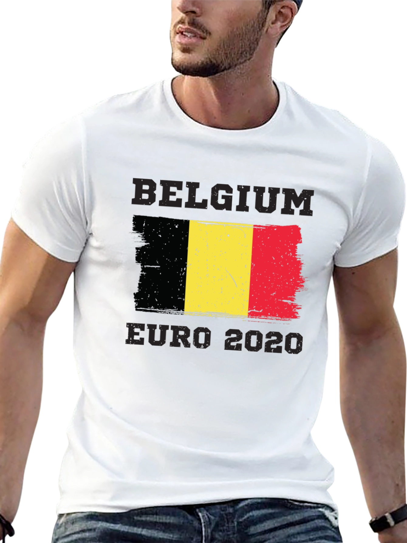 Belgium Euro 2020 Flag T-Shirt