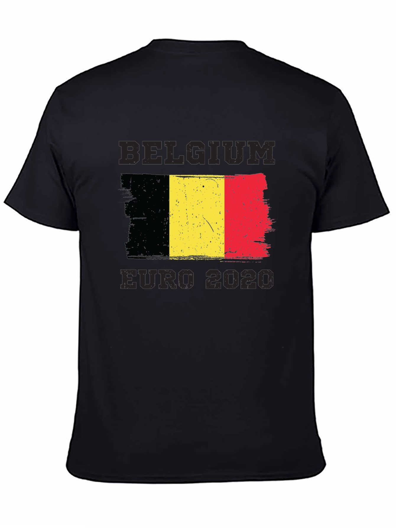 Belgium Euro 2020 Flag T-Shirt