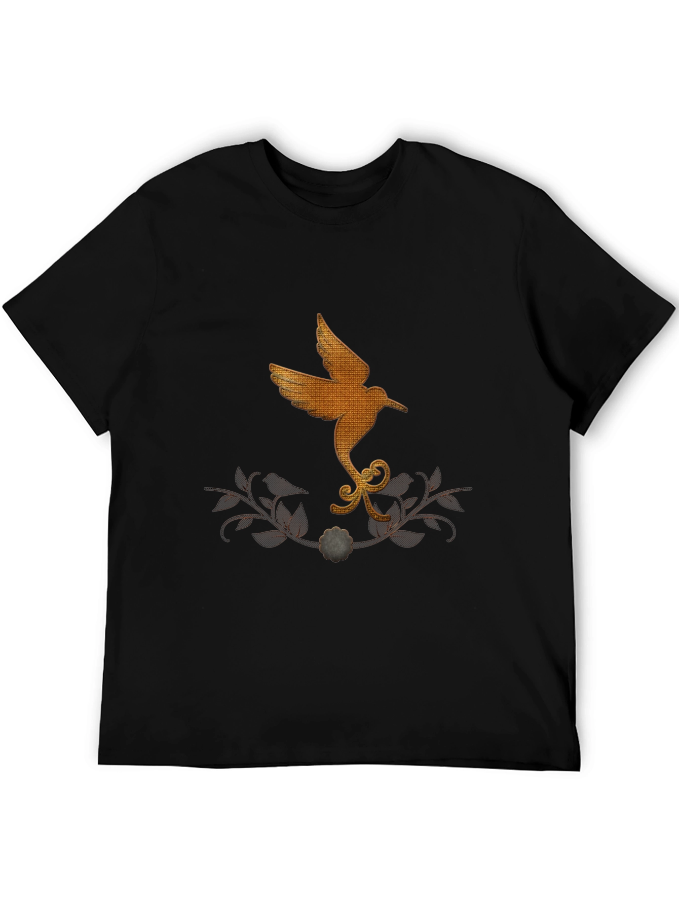 Elegant Bird Graphic T-Shirt - Modern Style