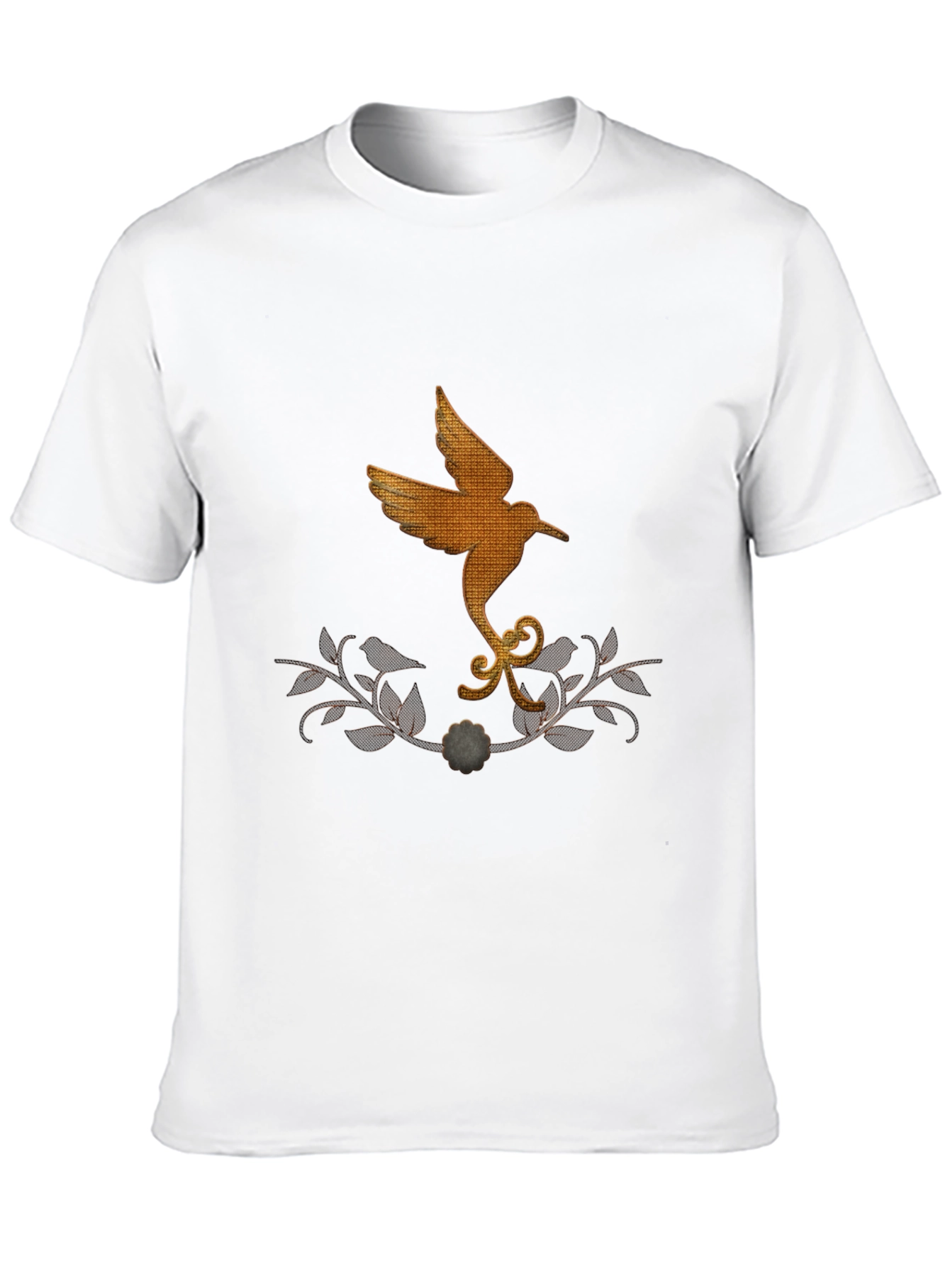 Elegant Bird Graphic T-Shirt - Modern Style