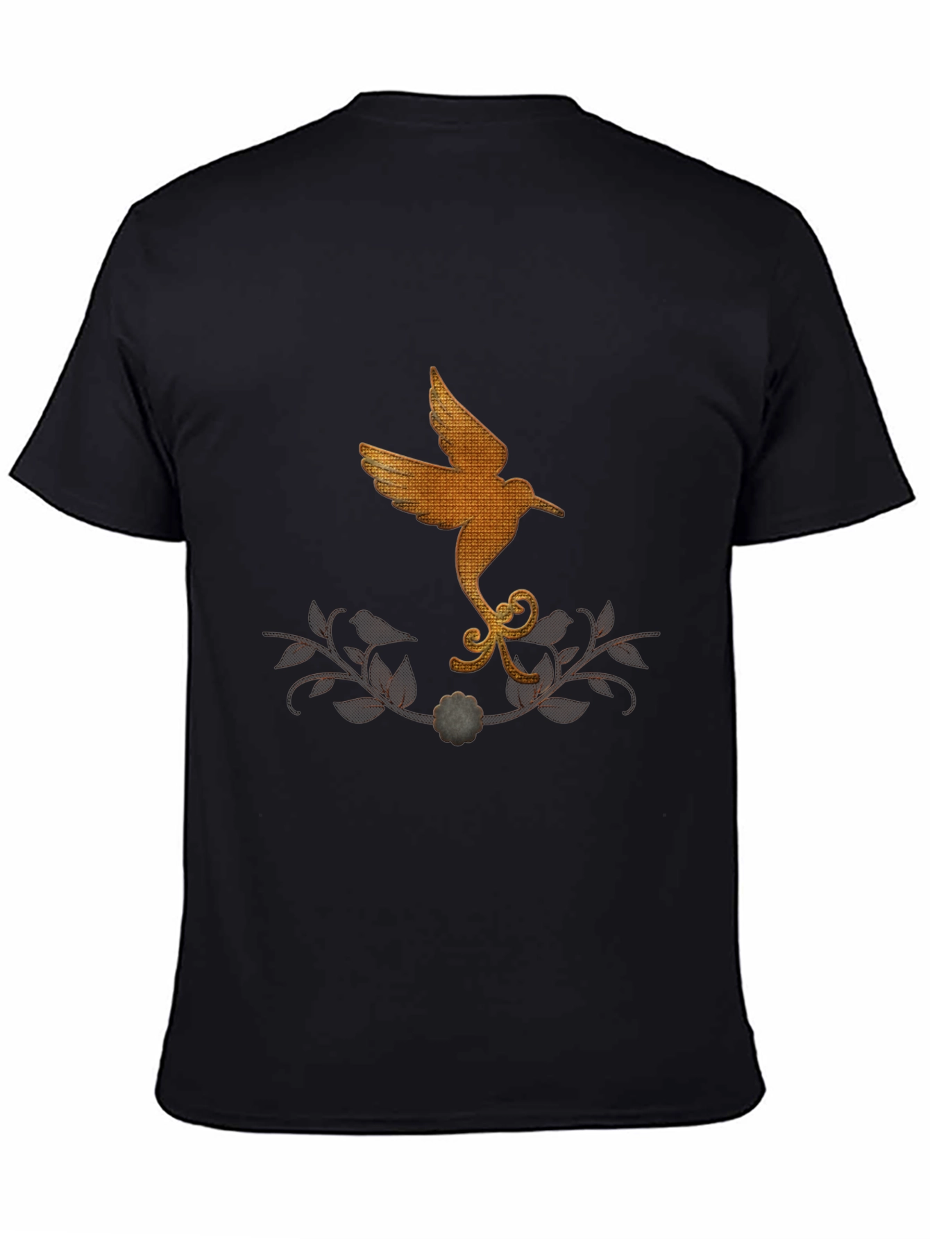 Elegant Bird Graphic T-Shirt - Modern Style