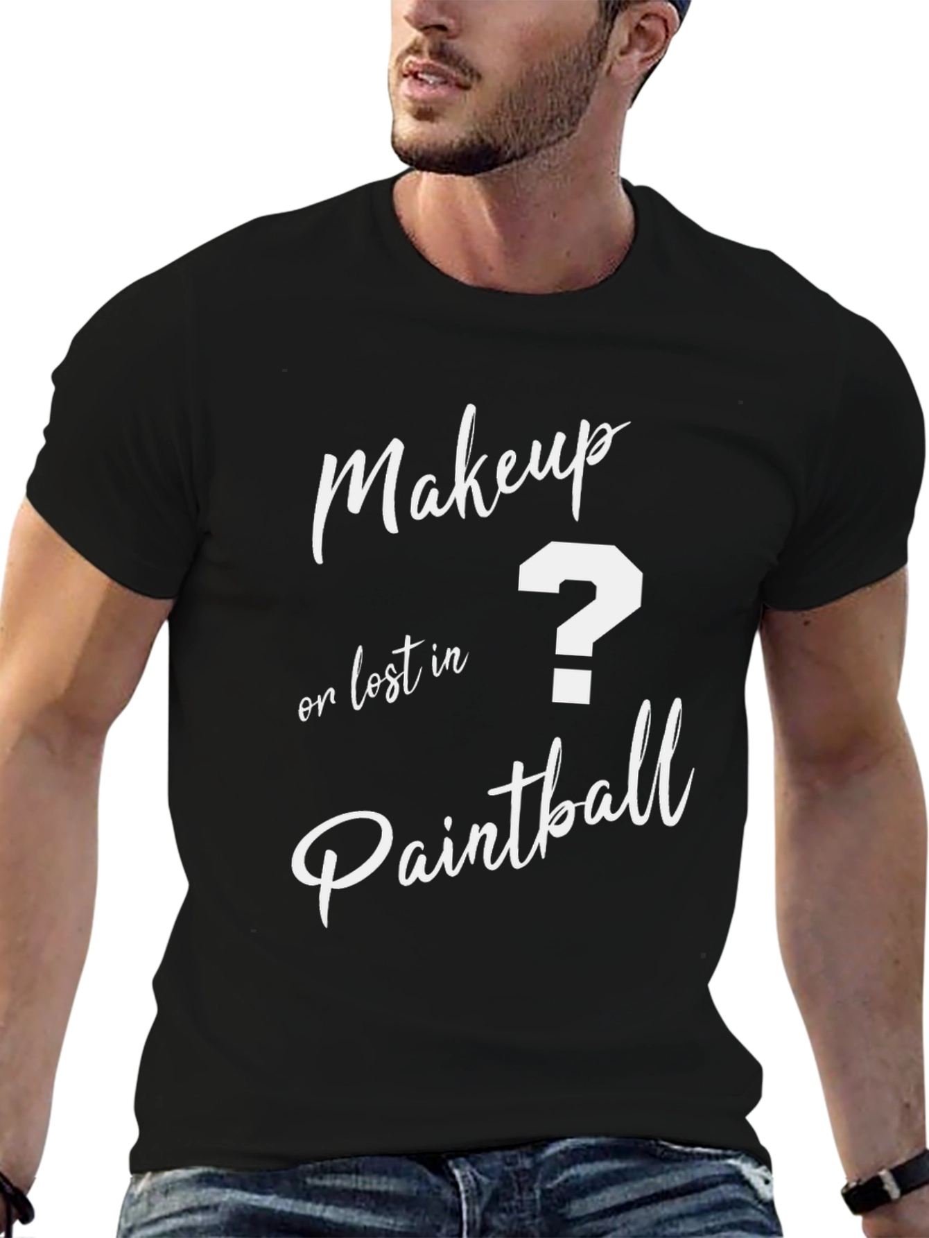 Makeup or Paintball? T-Shirt