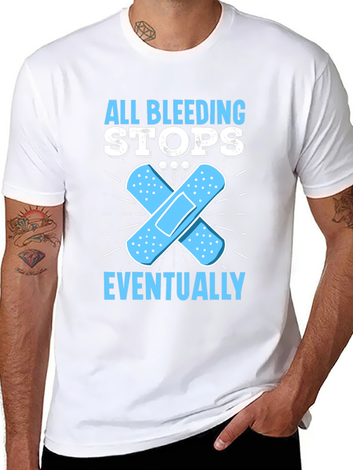 All Bleeding Stops Eventually T-Shirt