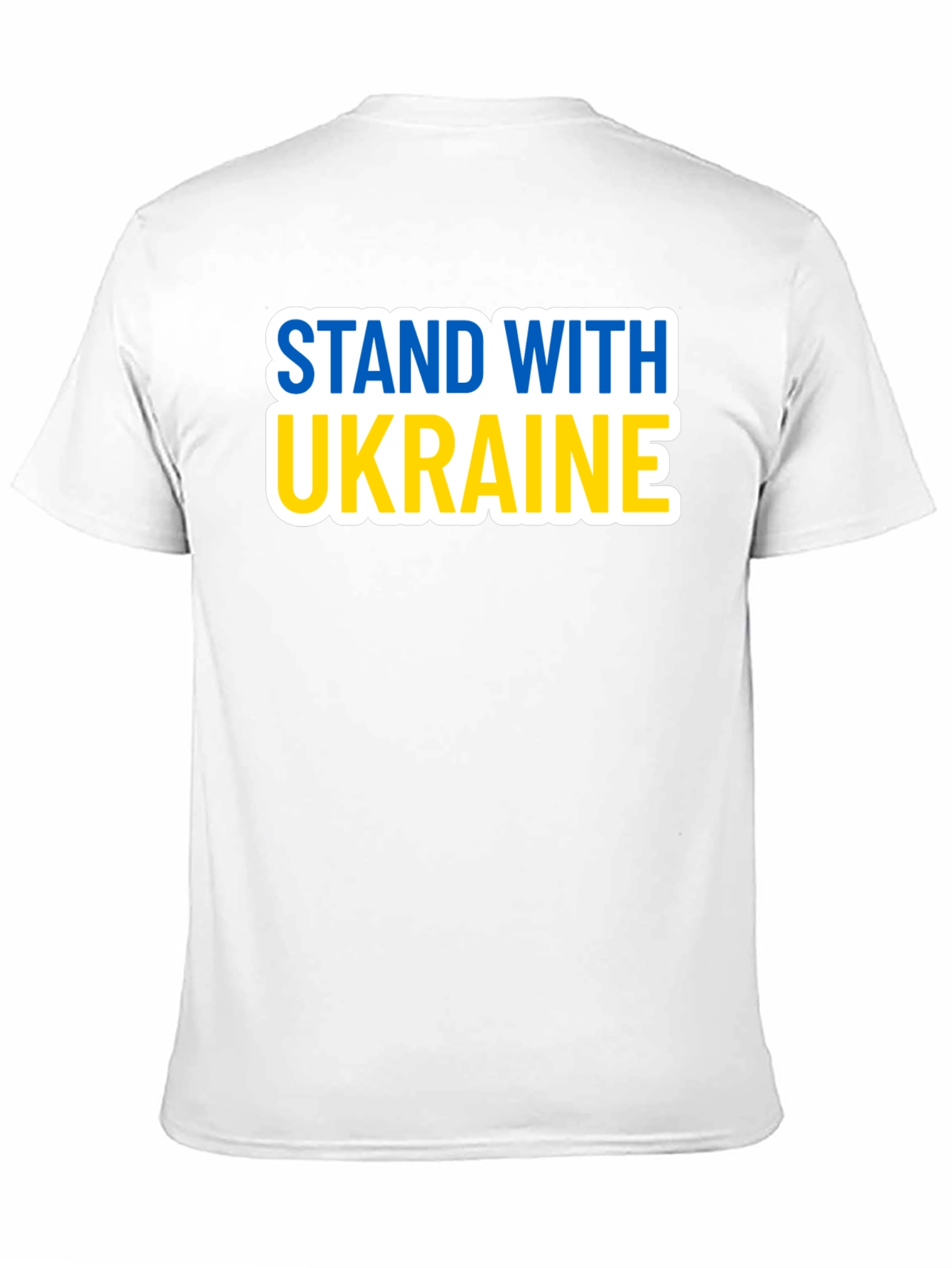 Stand With Ukraine T-Shirt - Black