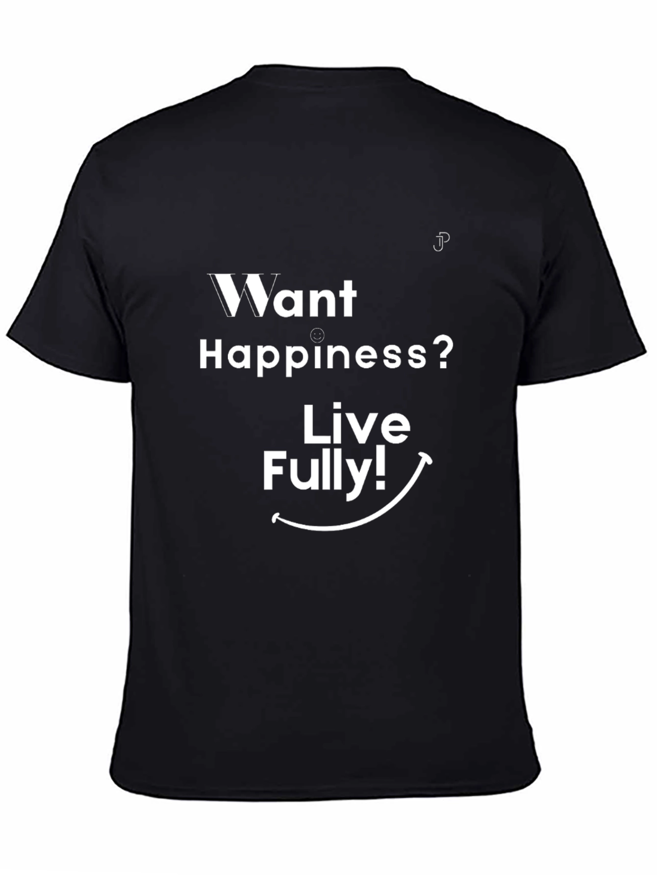 Happiness Graphic Tee - Live Fully T-Shirt