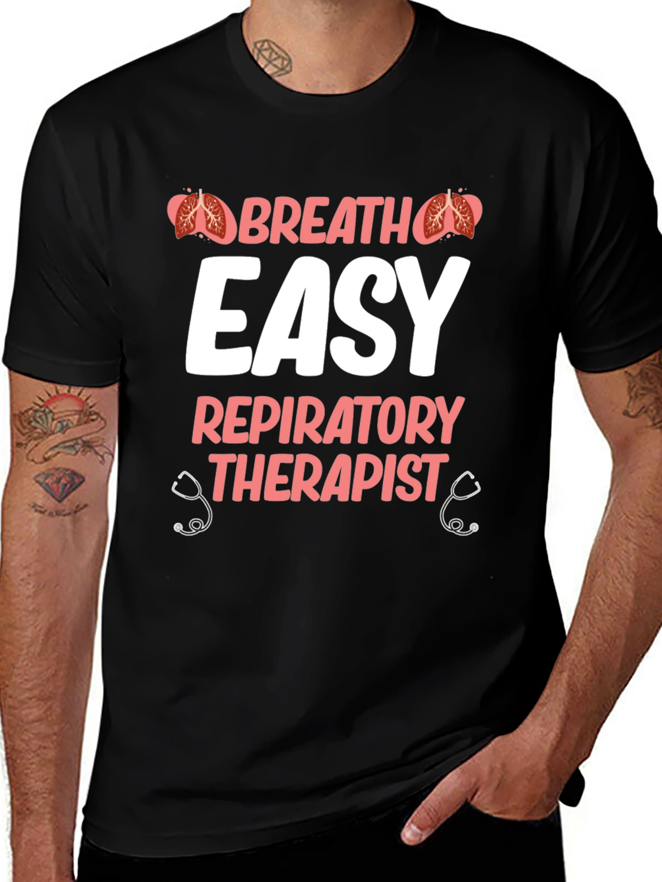 Respiratory Therapist T-Shirt - Breath Easy Tee