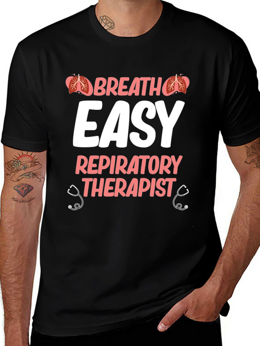 Respiratory Therapist T-Shirt - Breath Easy Tee