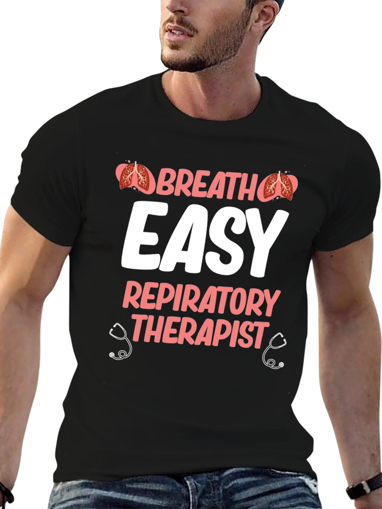 Respiratory Therapist T-Shirt - Breath Easy Tee