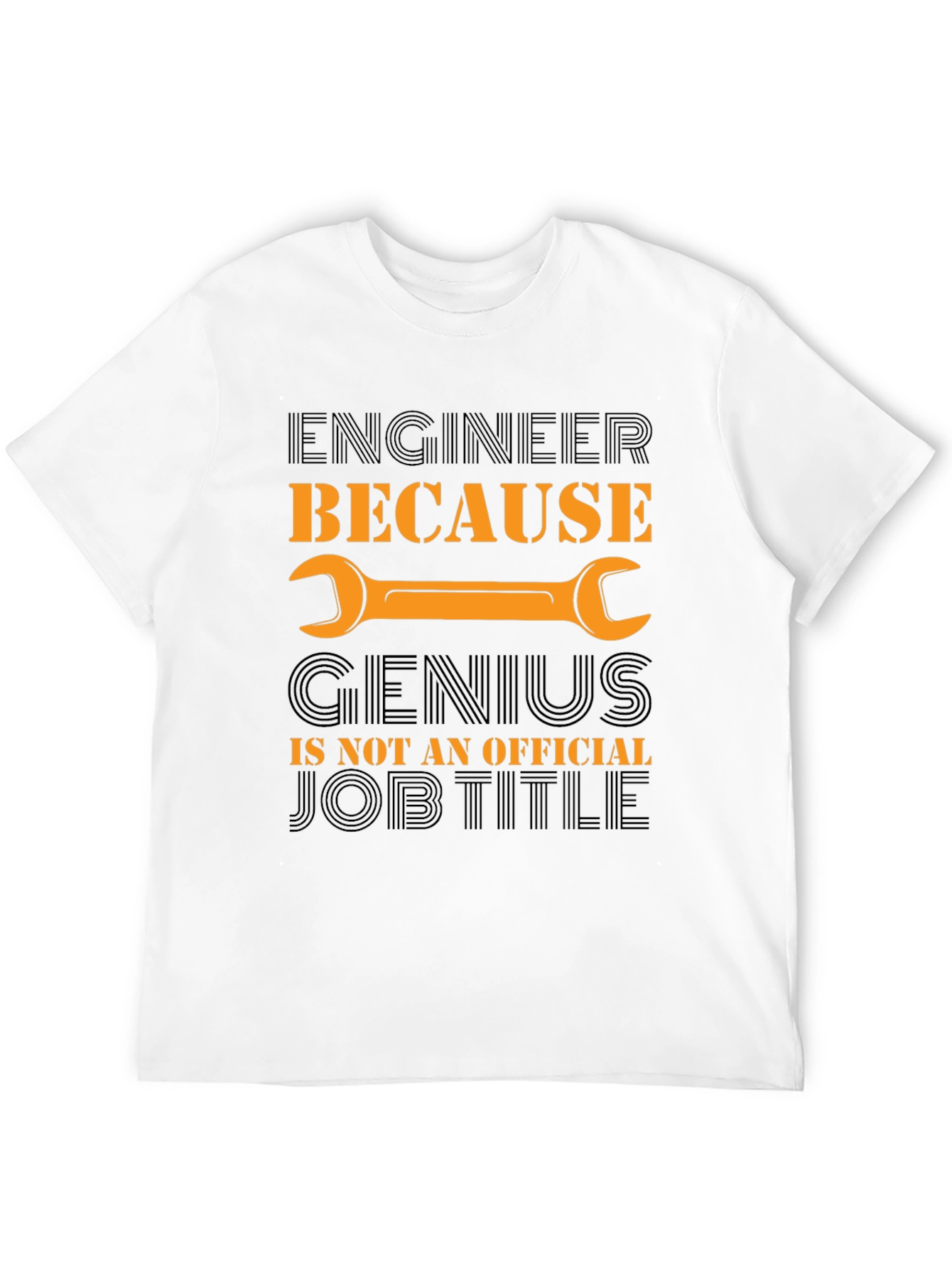 Engineer Genius Job Title T-Shirt