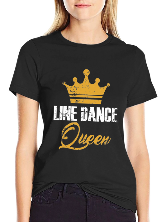 Line Dance Queen T-Shirt - Stylish & Fun