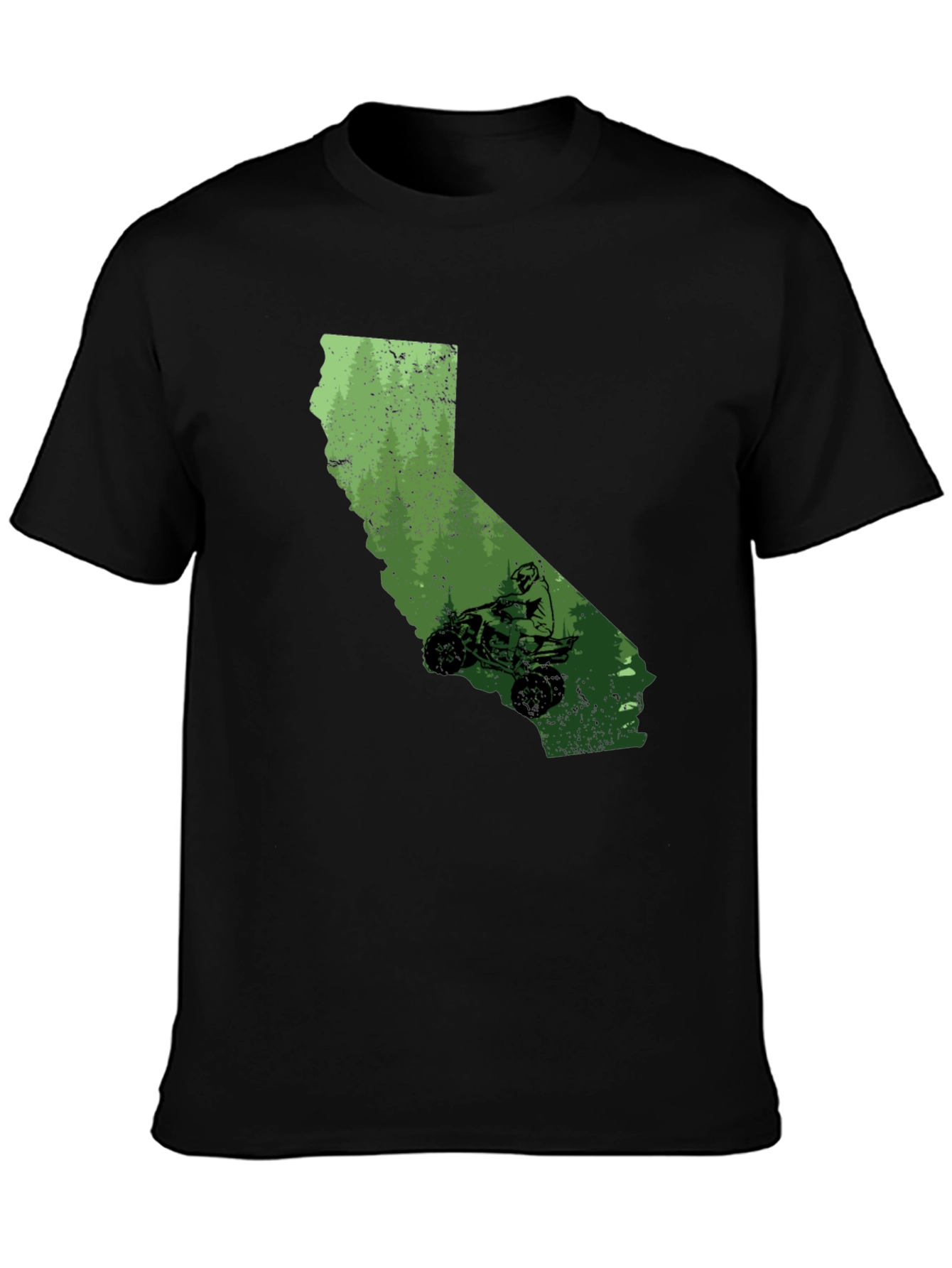 California ATV Rider Graphic Tee