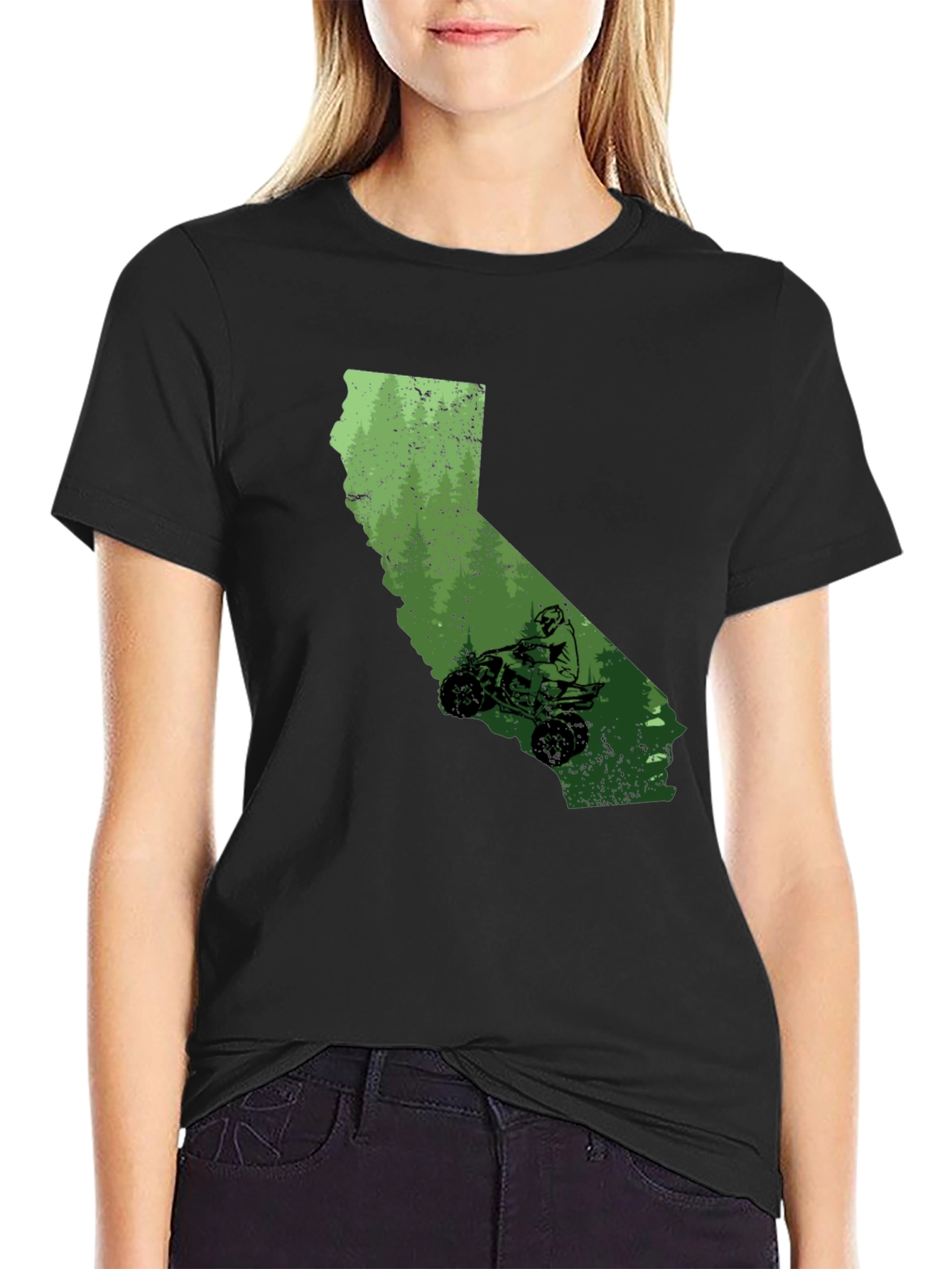 California ATV Rider Graphic Tee