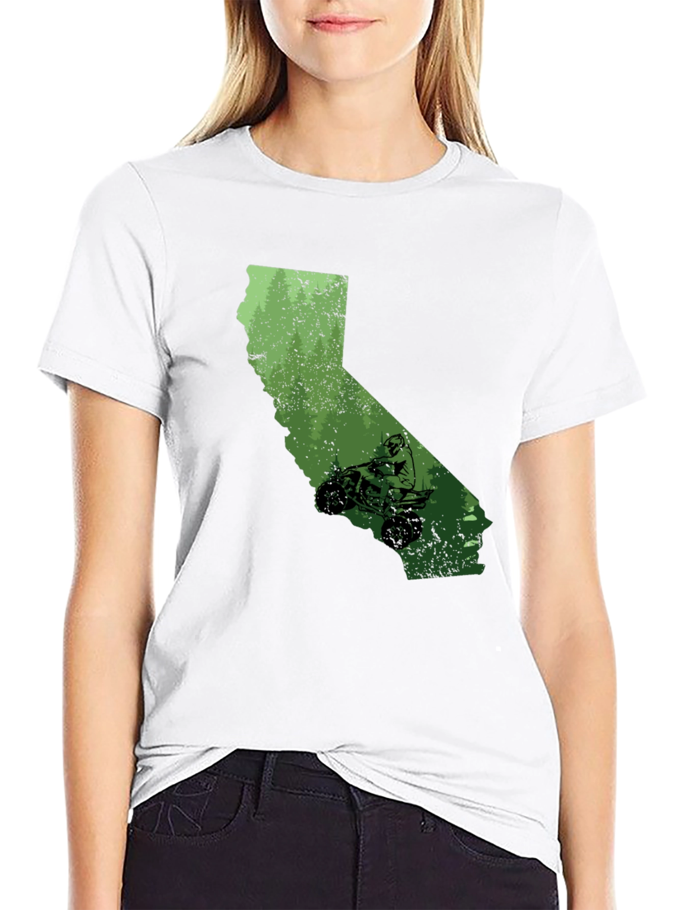 California ATV Rider Graphic Tee