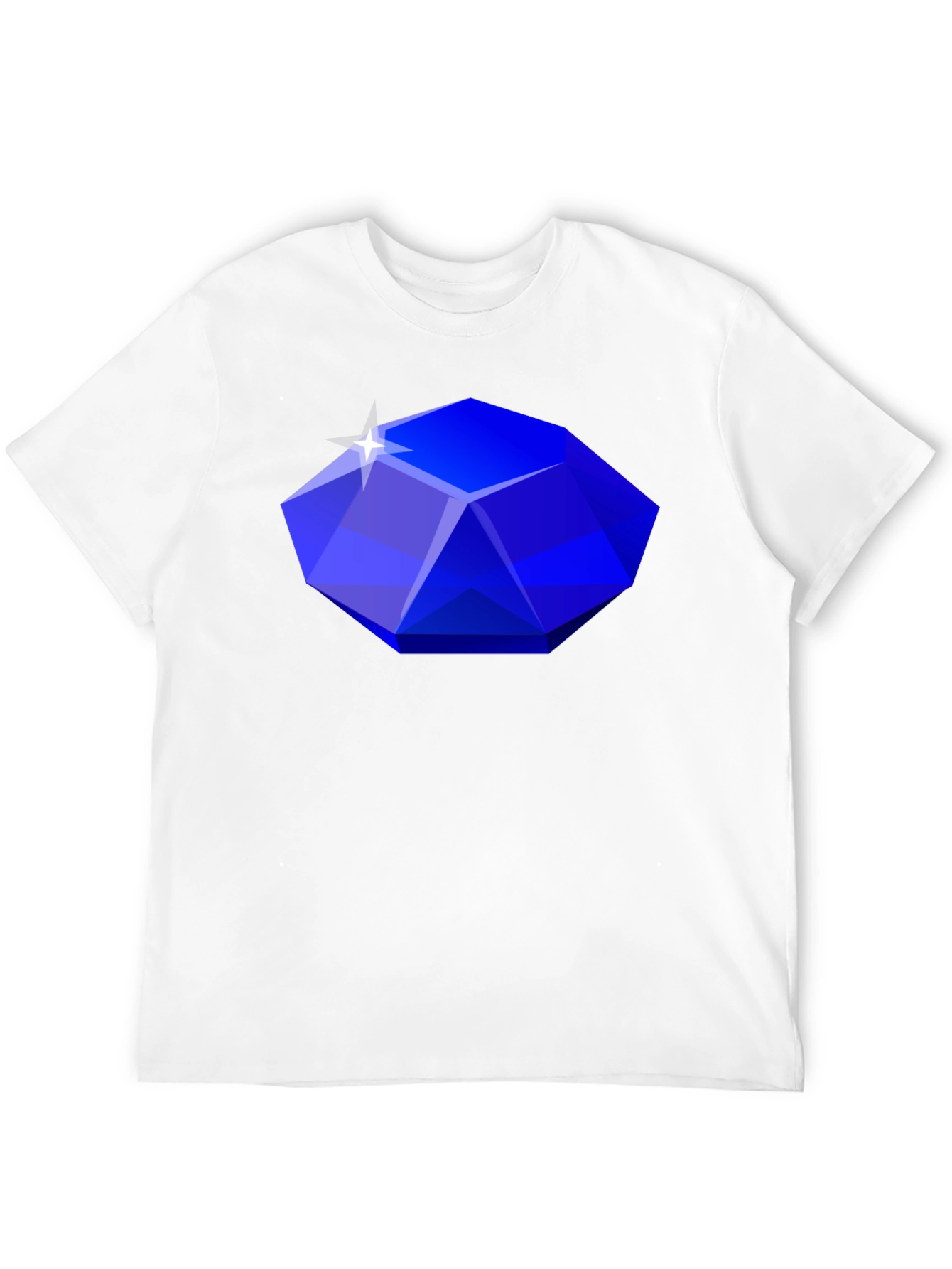 Gemstone Graphic Tee - Stylish Statement Shirt