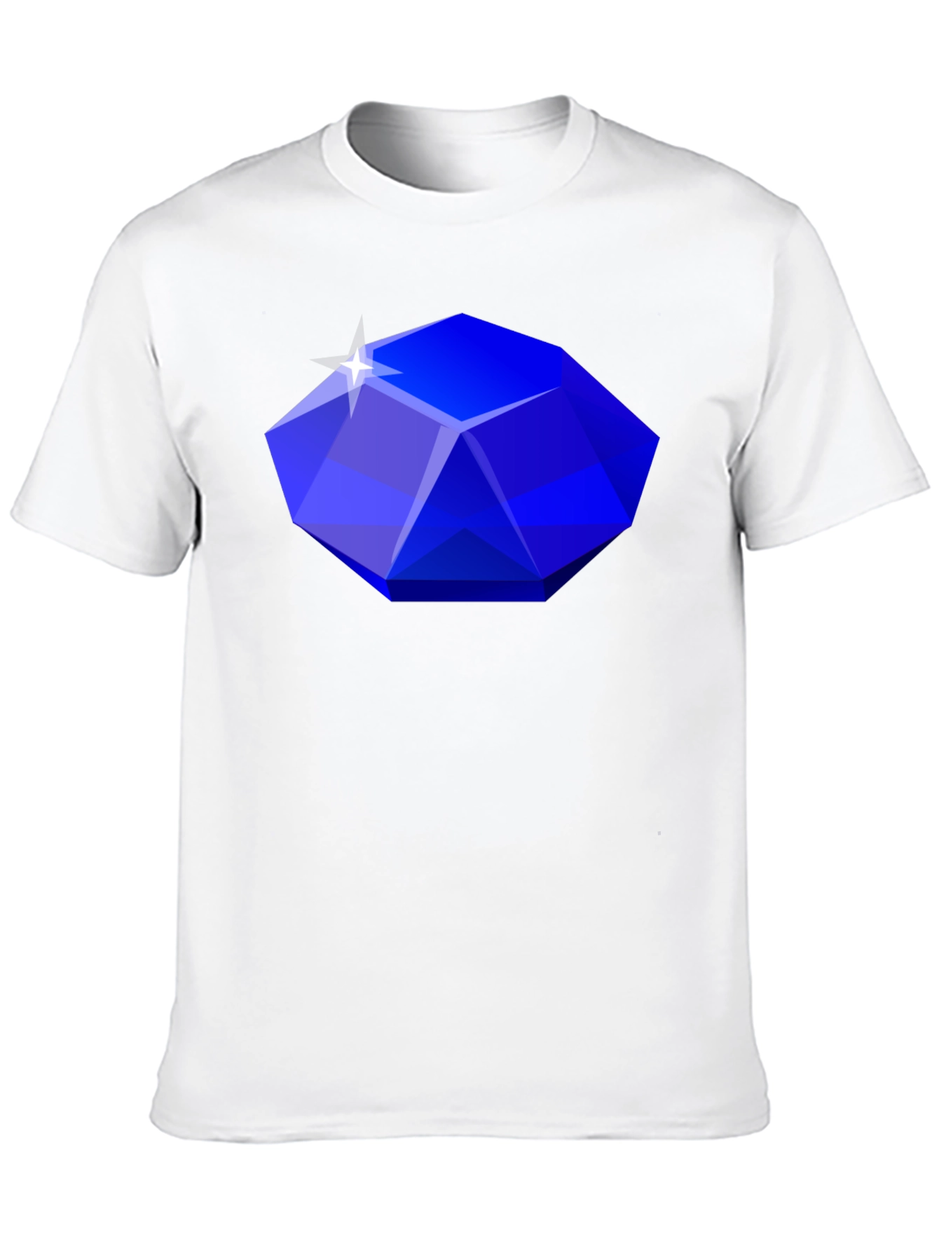 Gemstone Graphic Tee - Stylish Statement Shirt