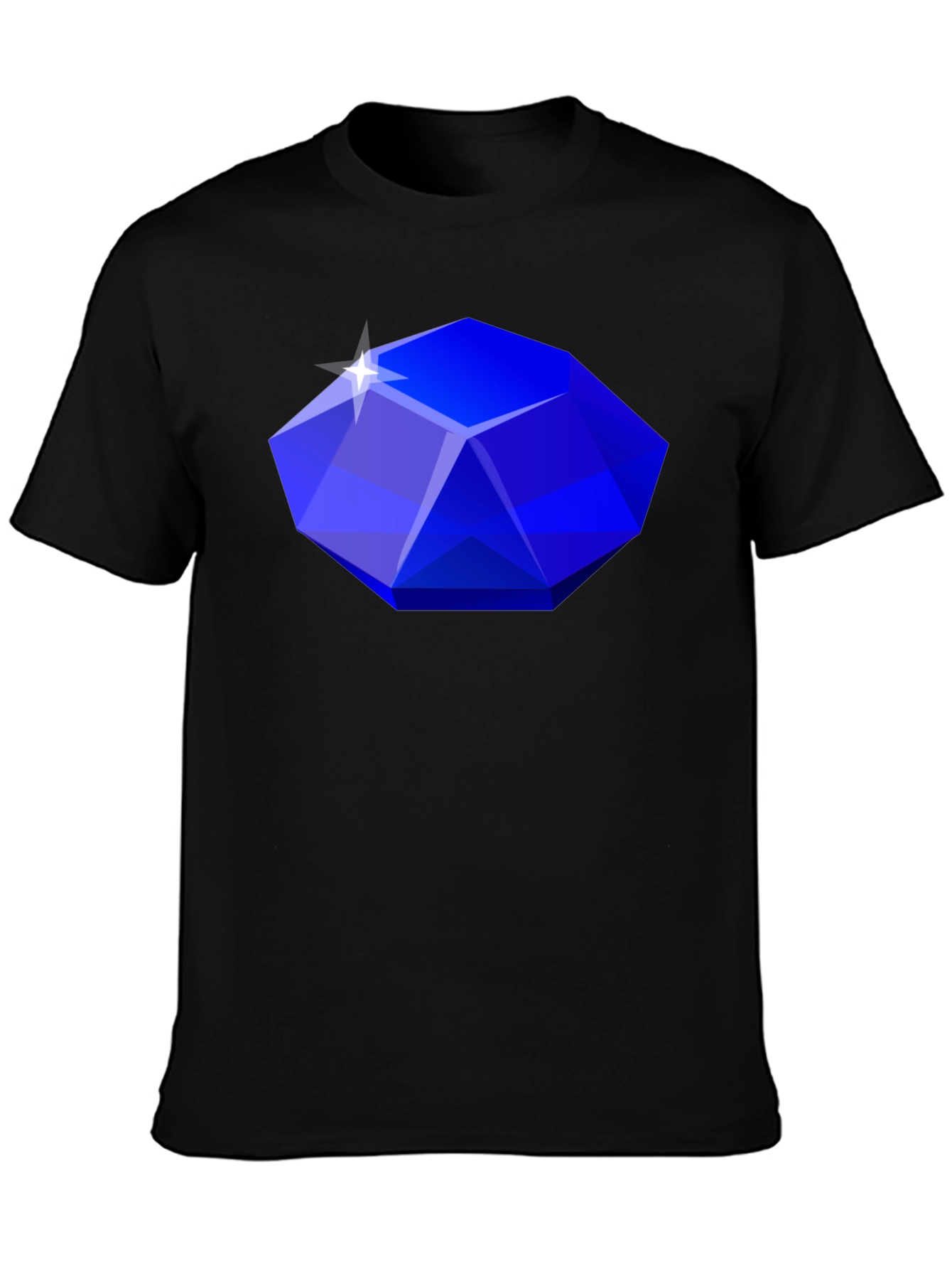 Gemstone Graphic Tee - Stylish Statement Shirt