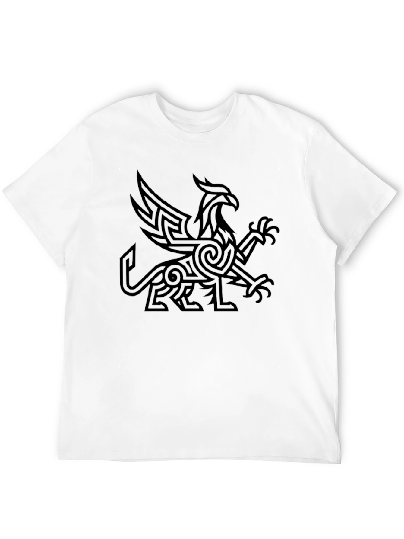 Griffin Graphic Tee - Mens Black T-Shirt