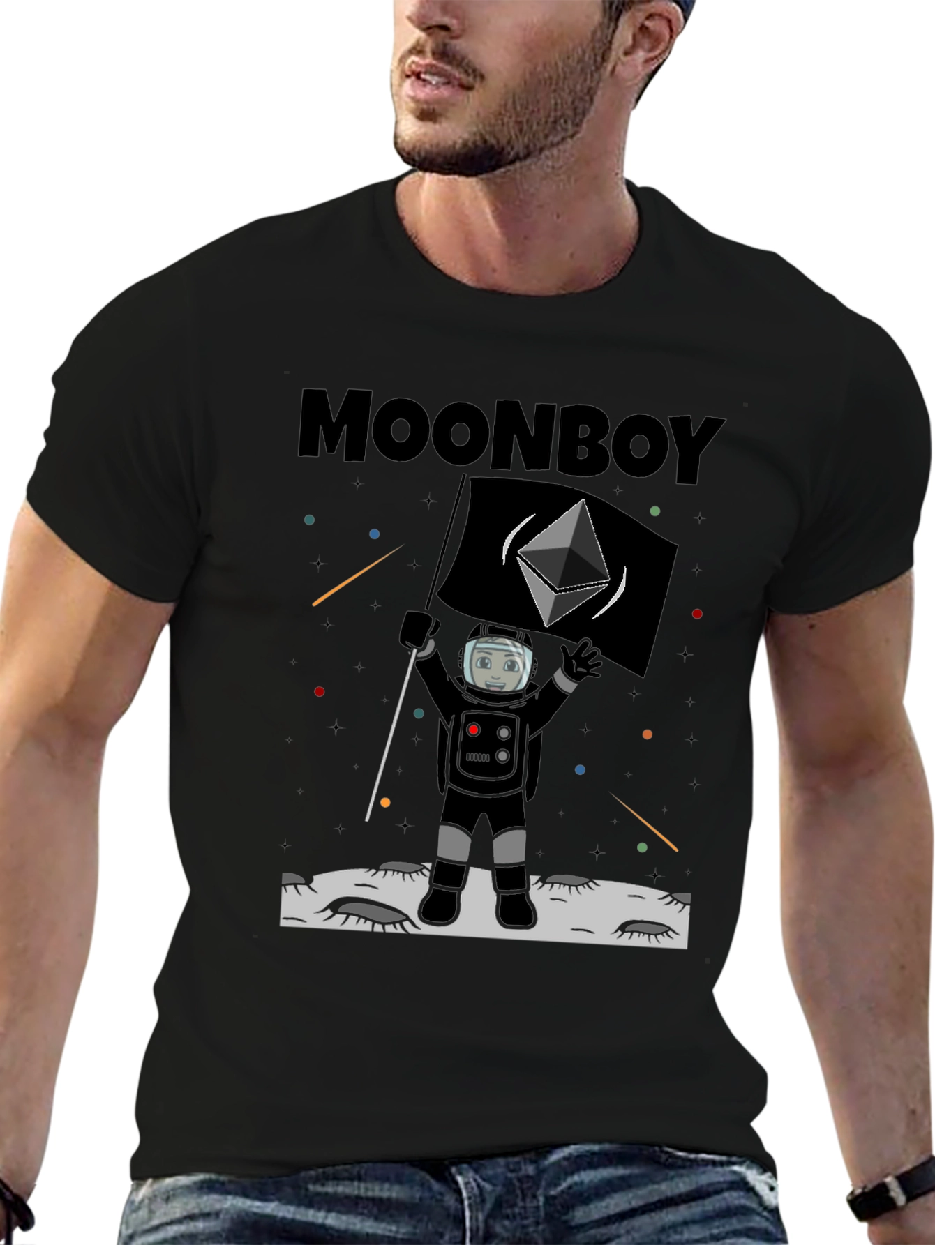 Moonboy Ethereum Astronaut T-Shirt
