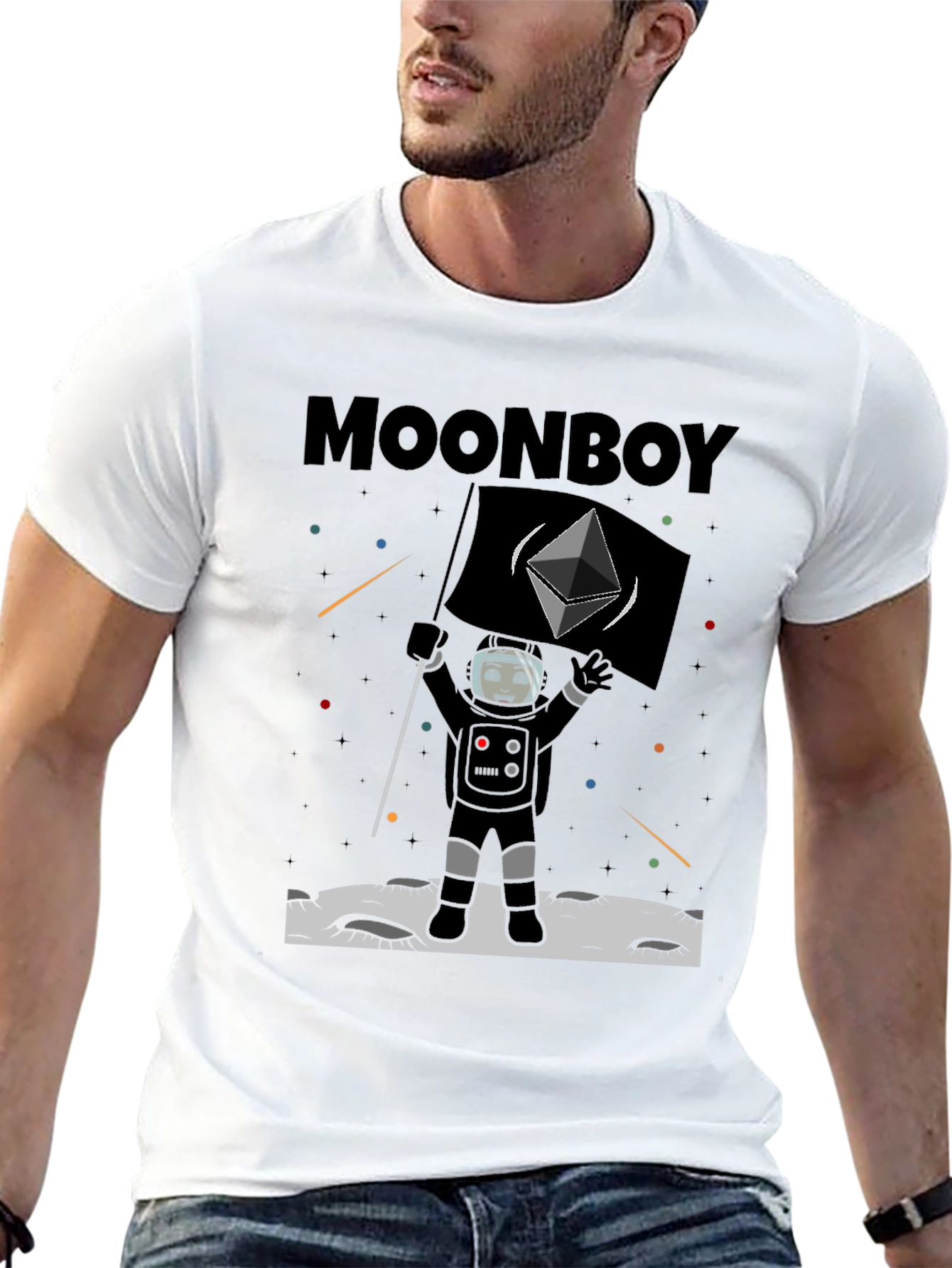 Moonboy Ethereum Astronaut T-Shirt