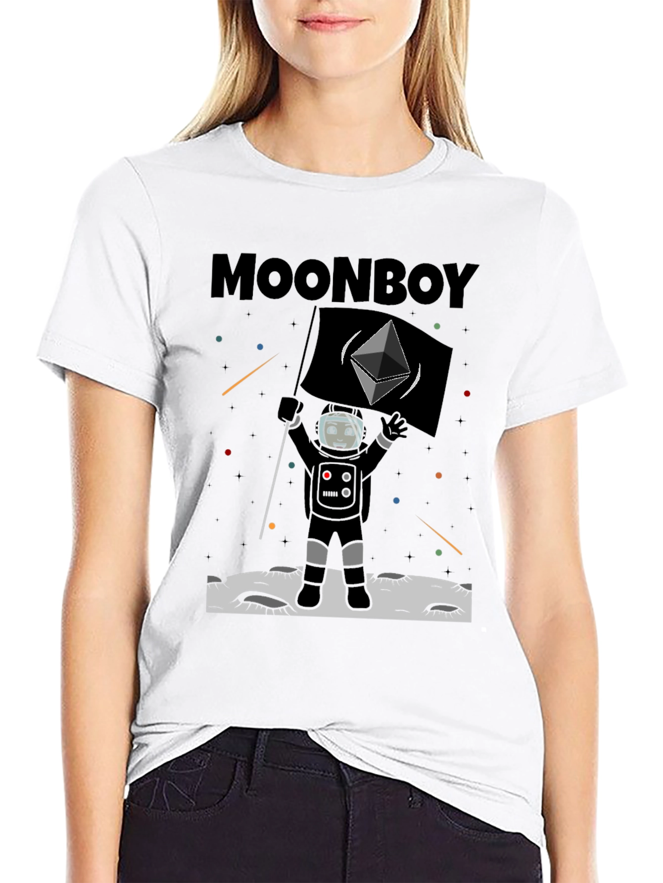Moonboy Ethereum Astronaut T-Shirt
