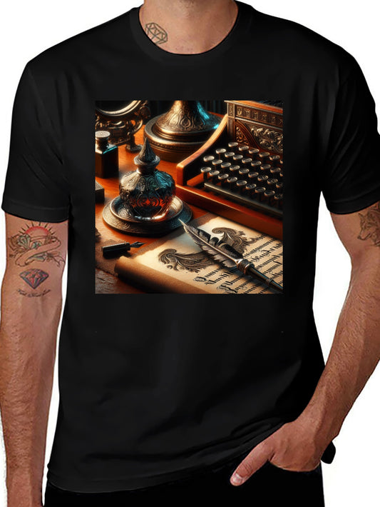 Vintage Writers Desk Graphic Tee