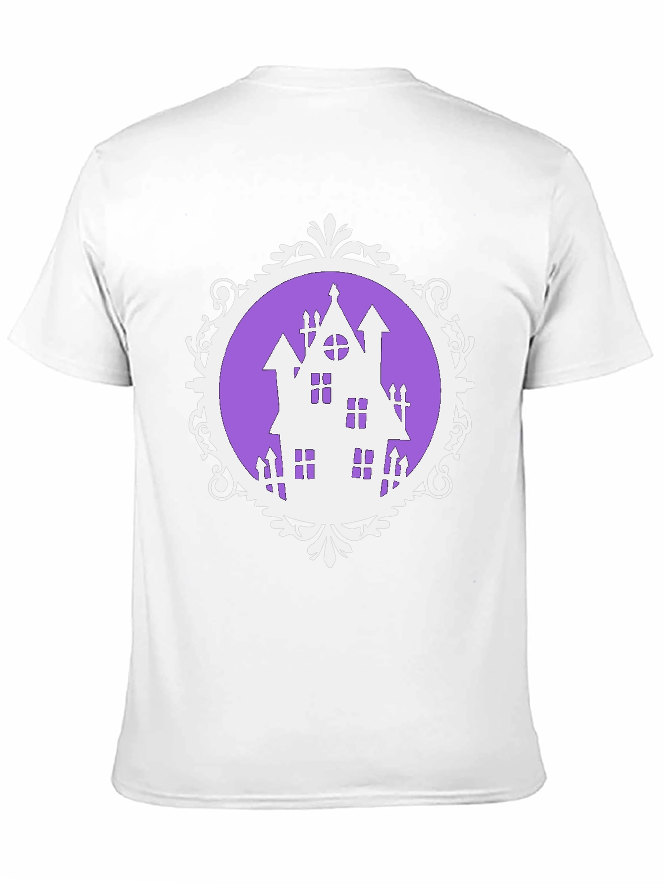 Haunted House Halloween Graphic Tee