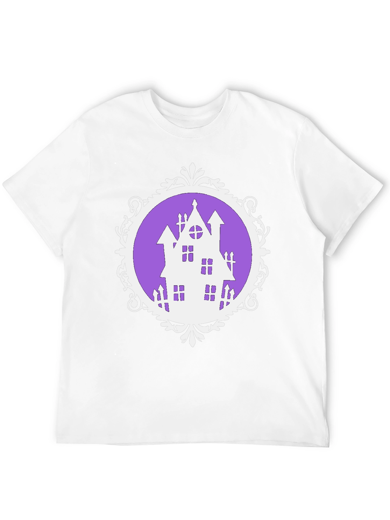 Haunted House Halloween Graphic Tee