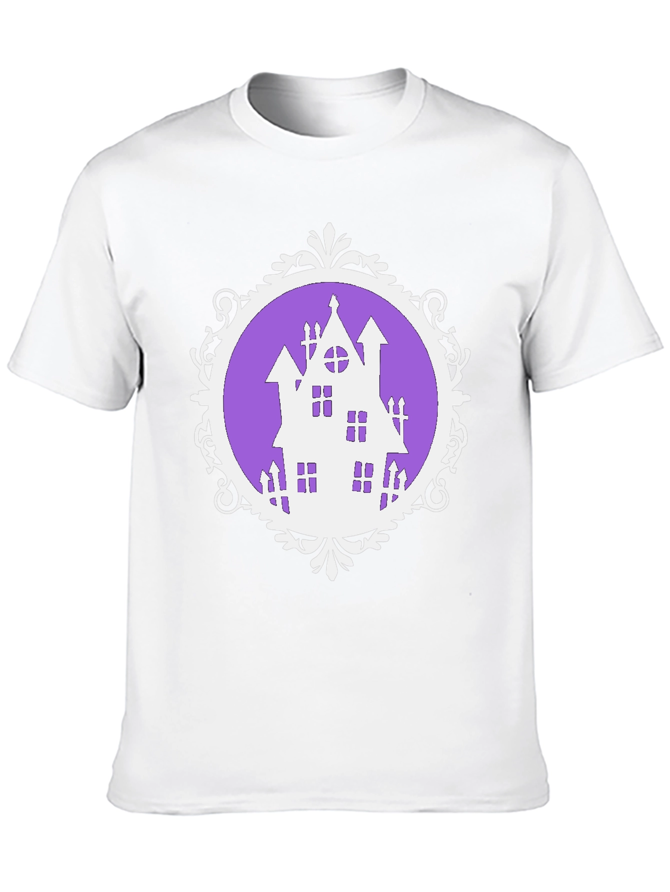 Haunted House Halloween Graphic Tee