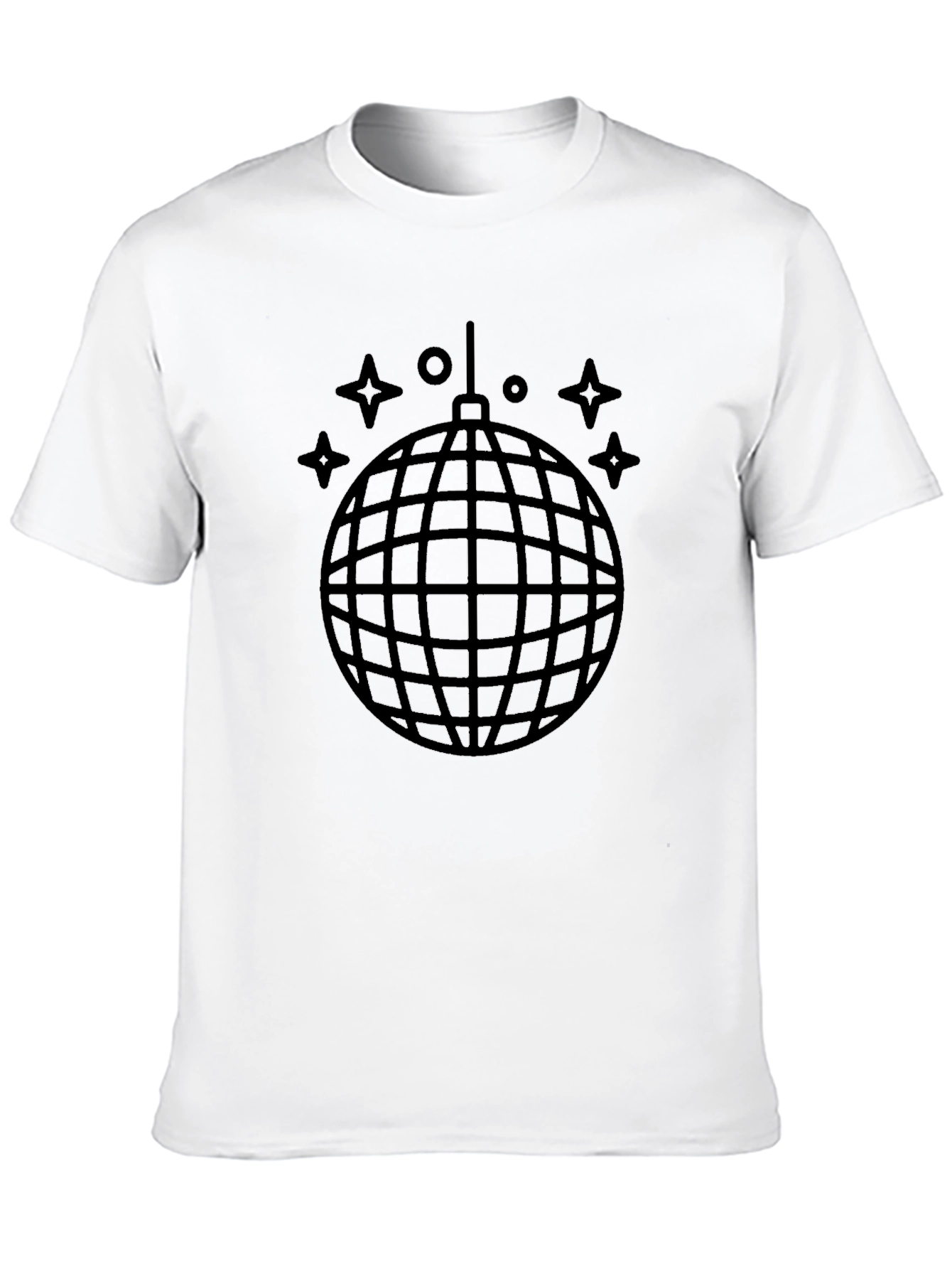 Disco Ball Graphic Tee - Party Ready