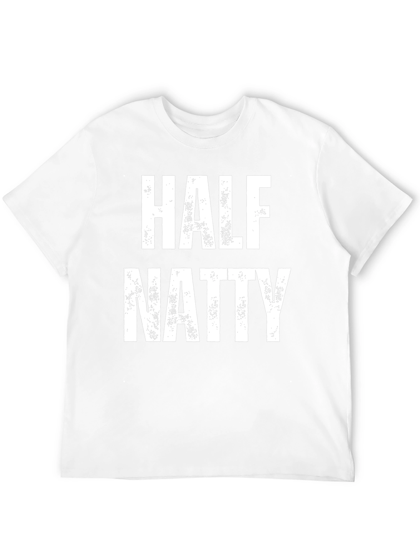 Half Natty Distressed Print T-Shirt