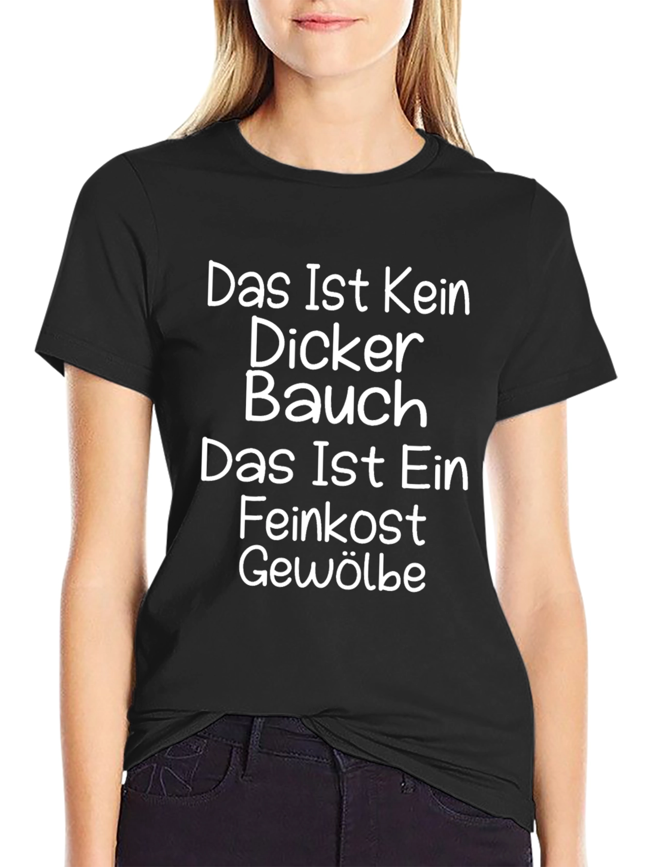 Funny German Das Ist Kein Dicker Bauch T-Shirt