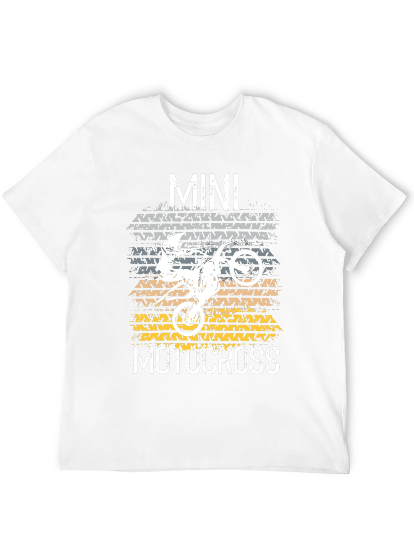 Mini Motocross Graphic Tee - Black Cotton T-Shirt