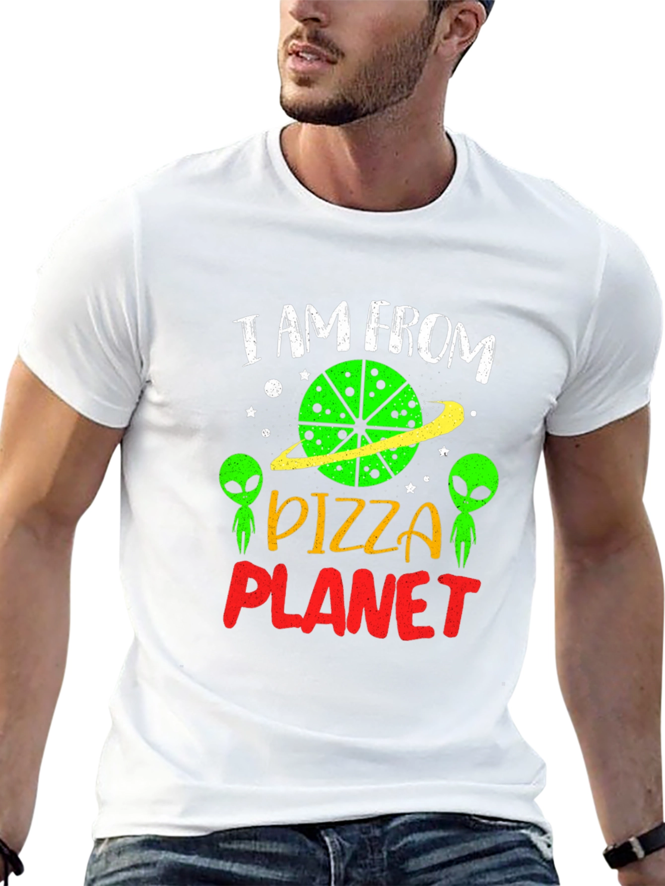 Pizza Planet T-Shirt Alien Graphic Tee