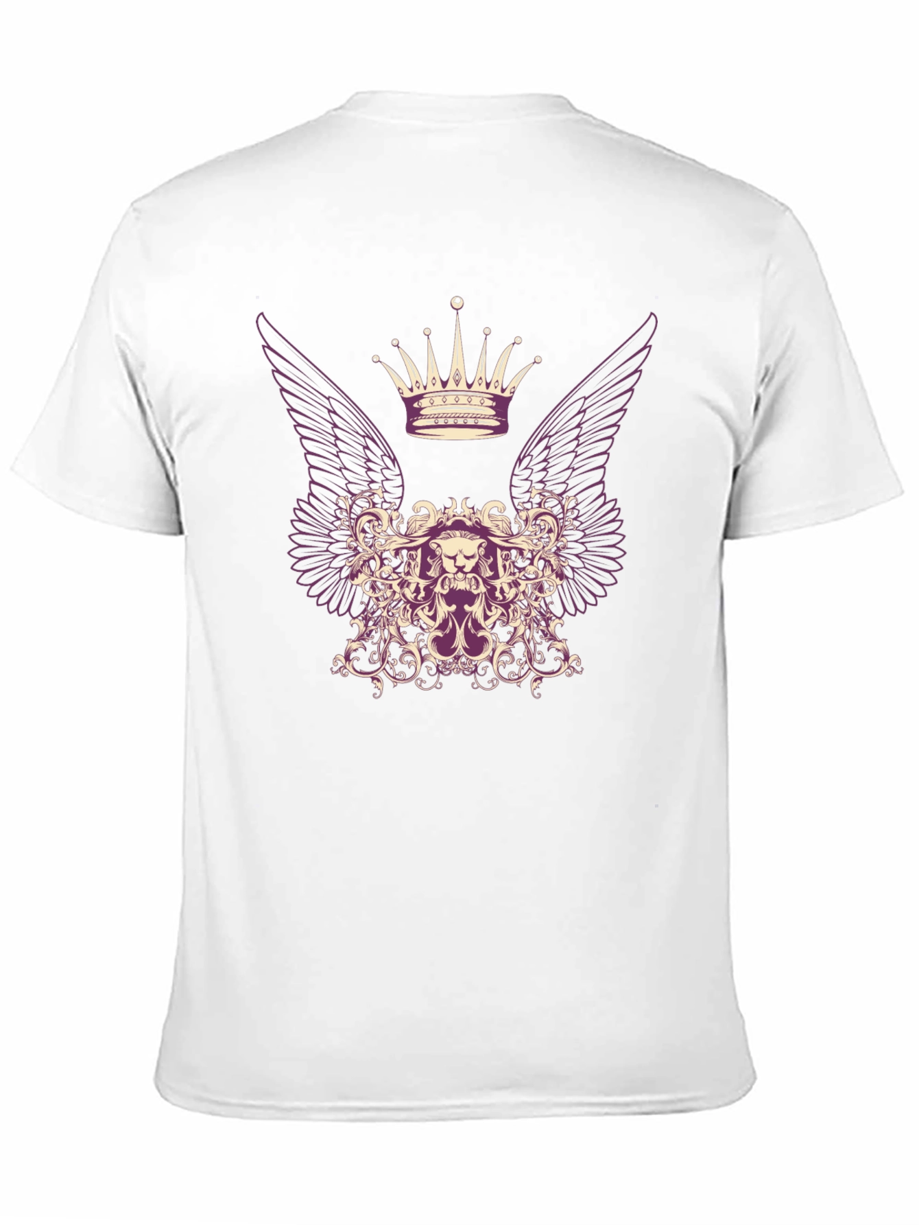 Crown Winged Lion Graphic Tee