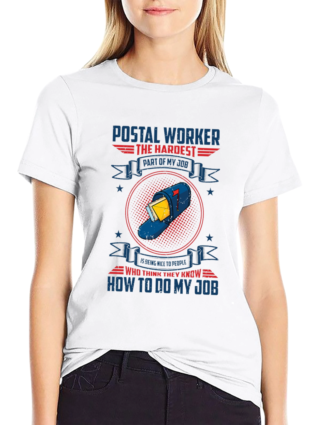 Postal Worker T-Shirt - Funny Mail Carrier Tee