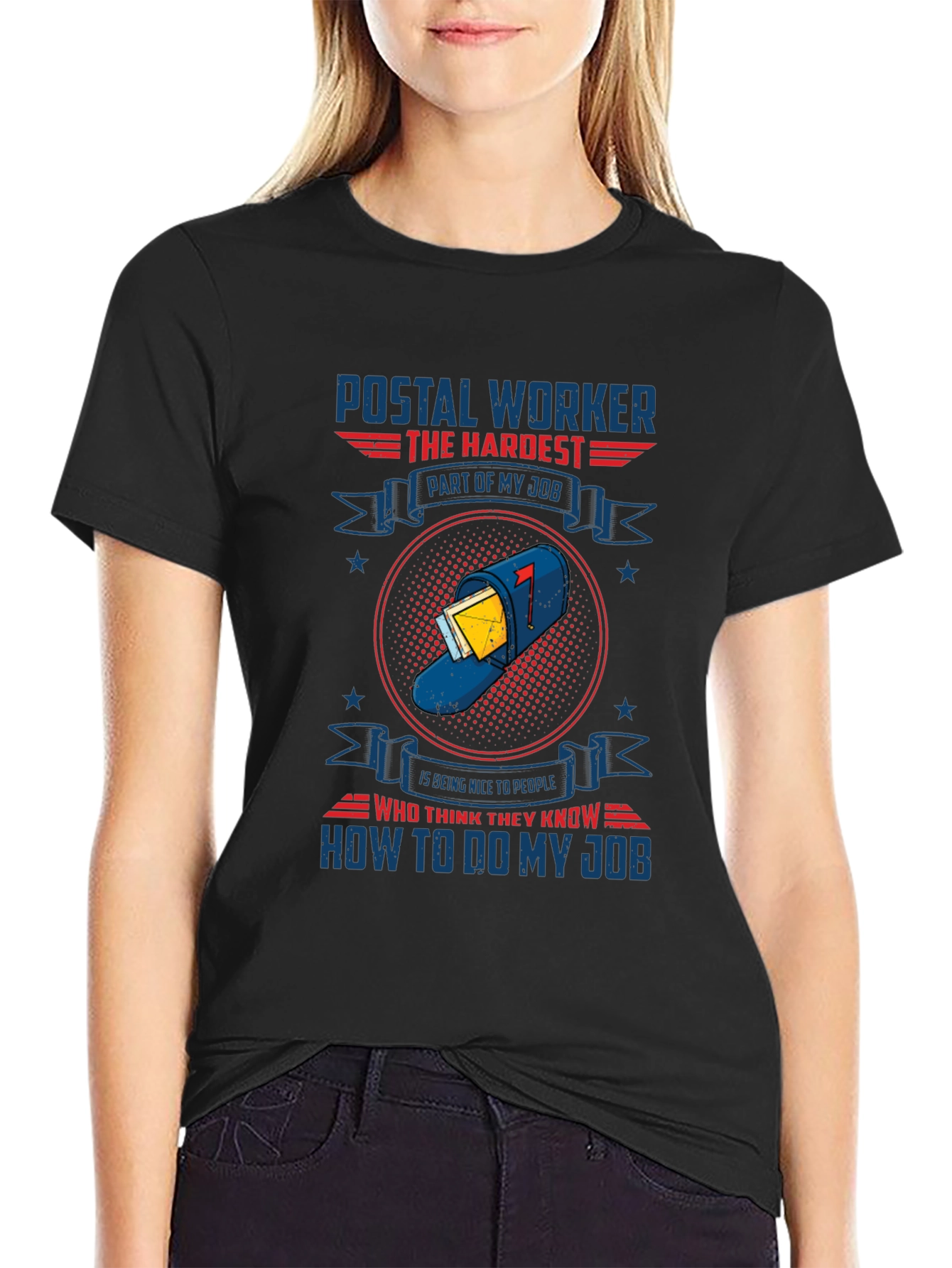 Postal Worker T-Shirt - Funny Mail Carrier Tee