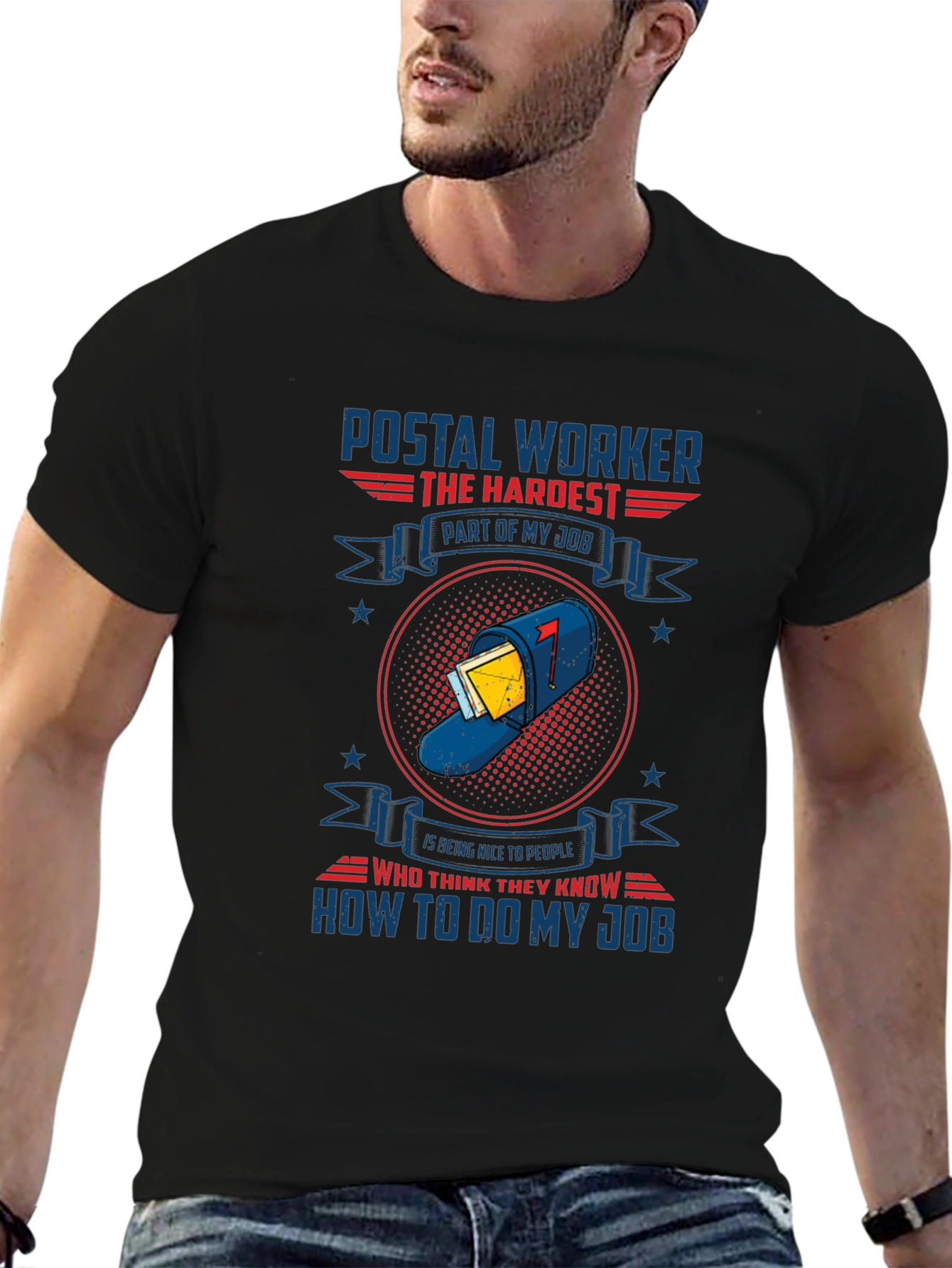 Postal Worker T-Shirt - Funny Mail Carrier Tee