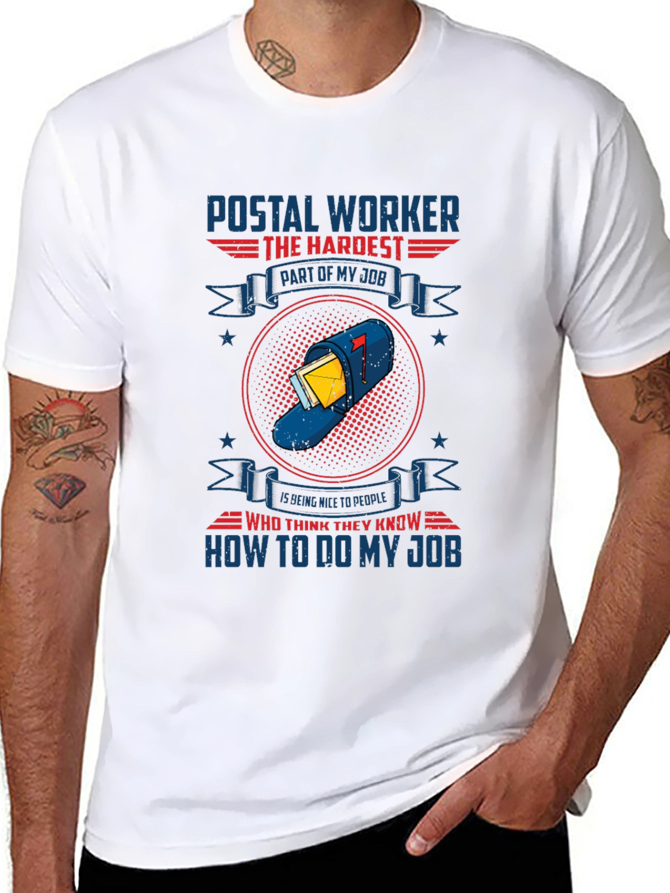 Postal Worker T-Shirt - Funny Mail Carrier Tee