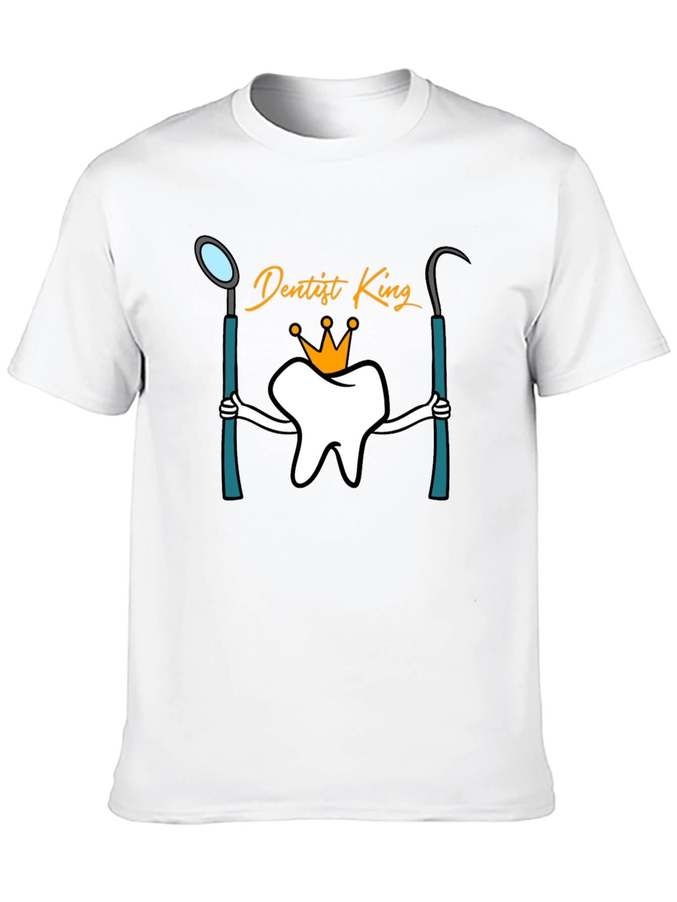 Dentist King Black T-Shirt