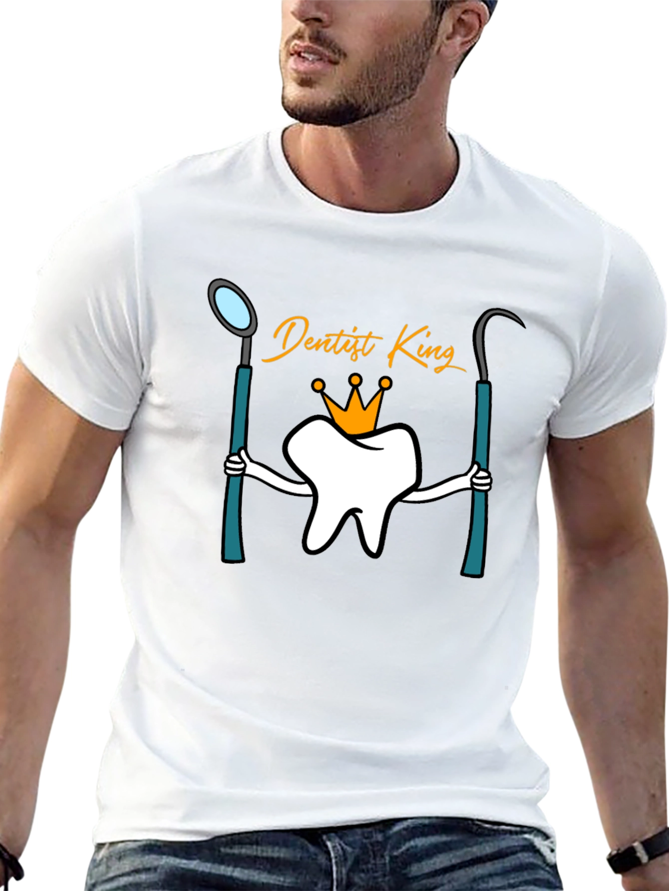 Dentist King Black T-Shirt