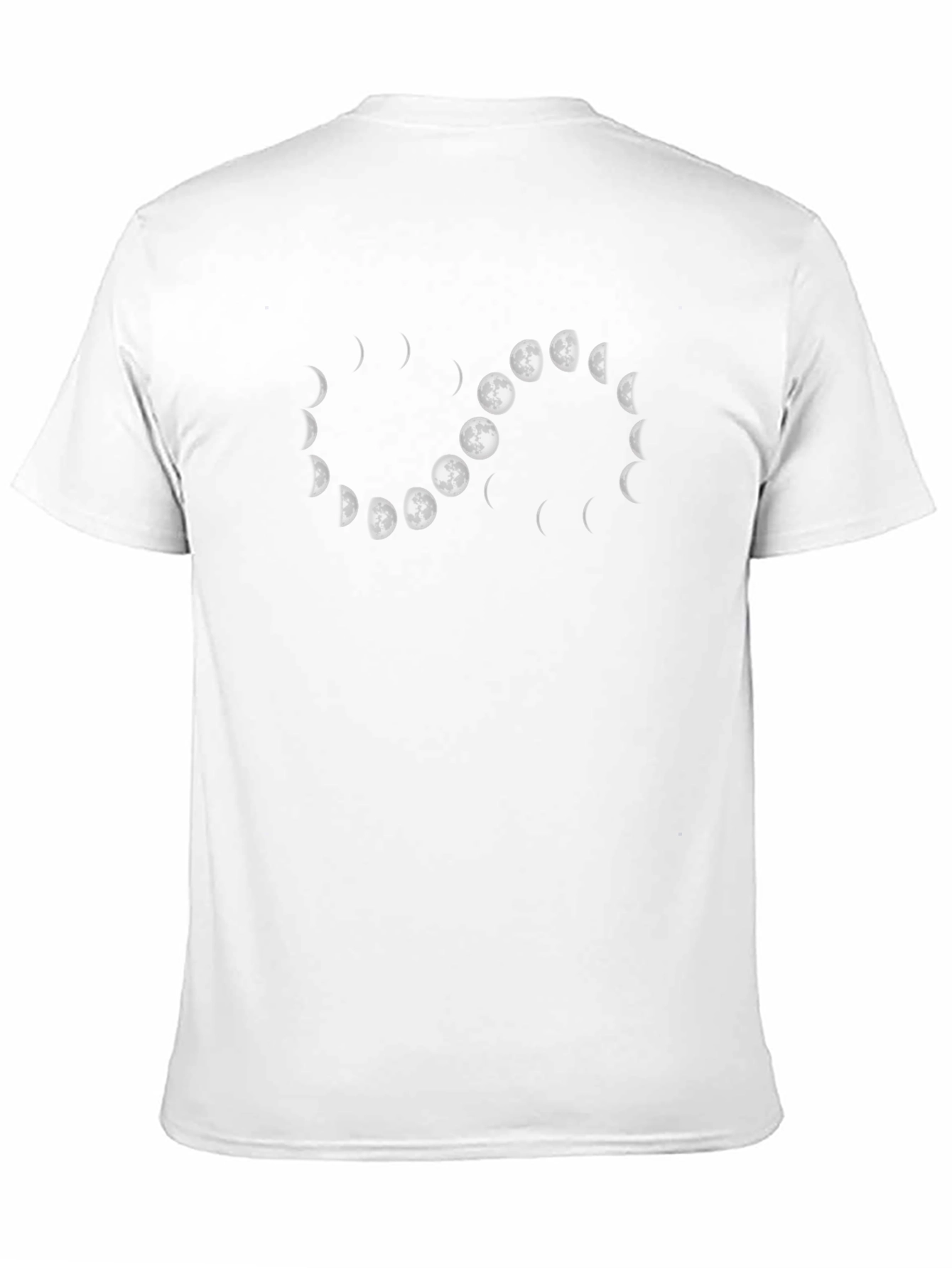 Phases of the Moon Black Graphic Tee