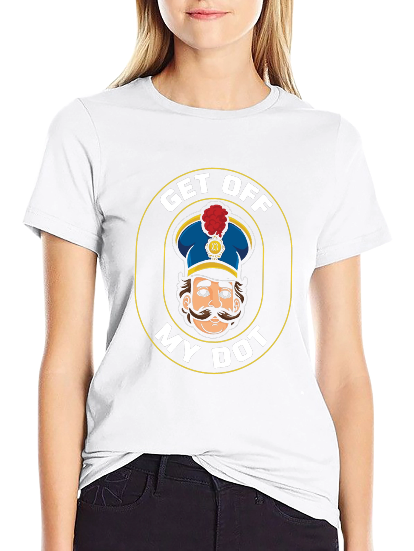 Get Off My Dot T-Shirt Funny Marching Band