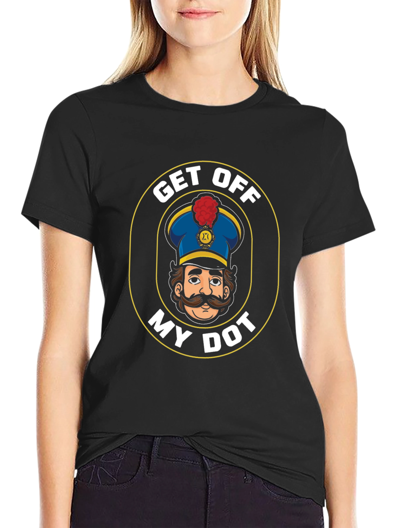 Get Off My Dot T-Shirt Funny Marching Band