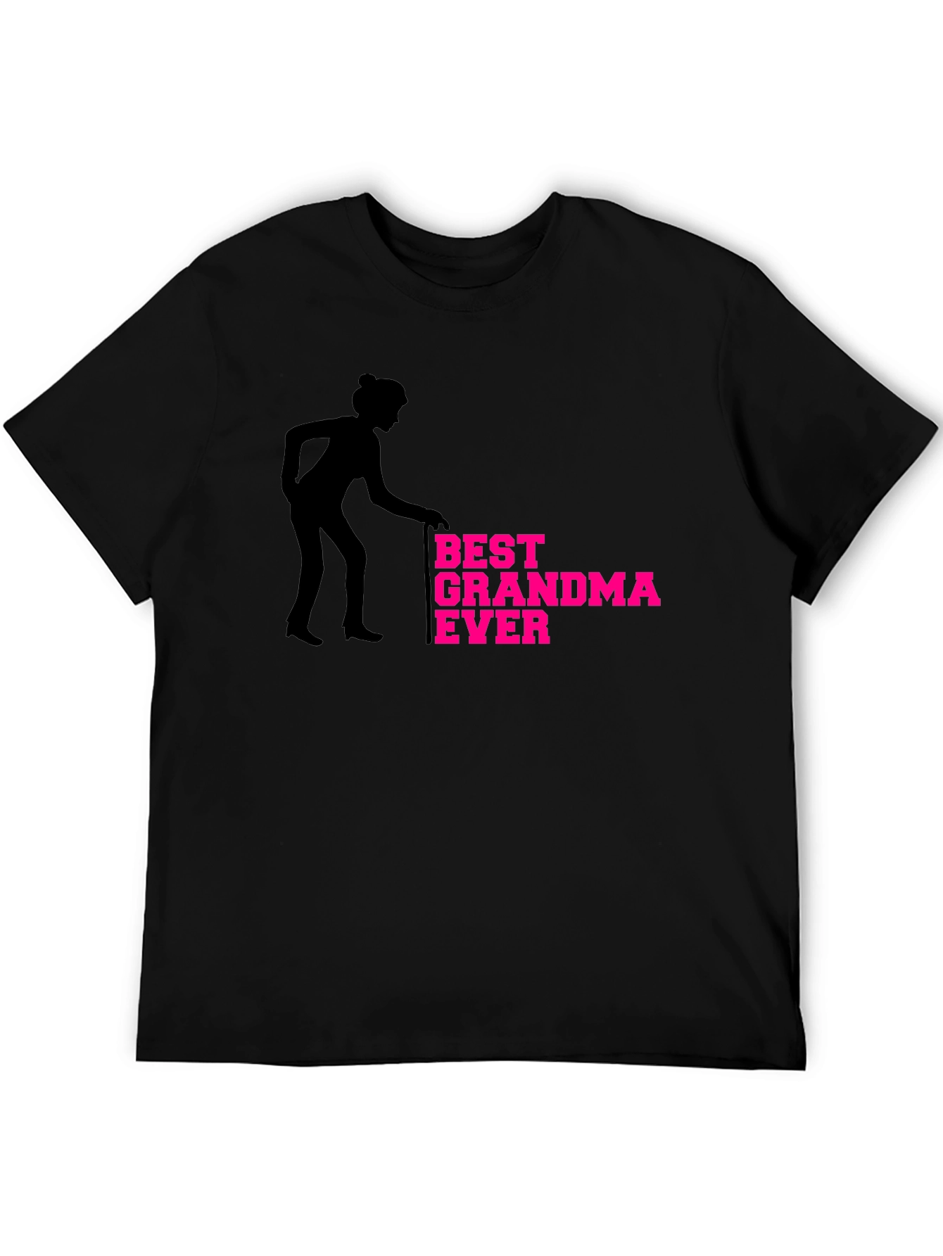 Best Grandma Ever Black T-Shirt